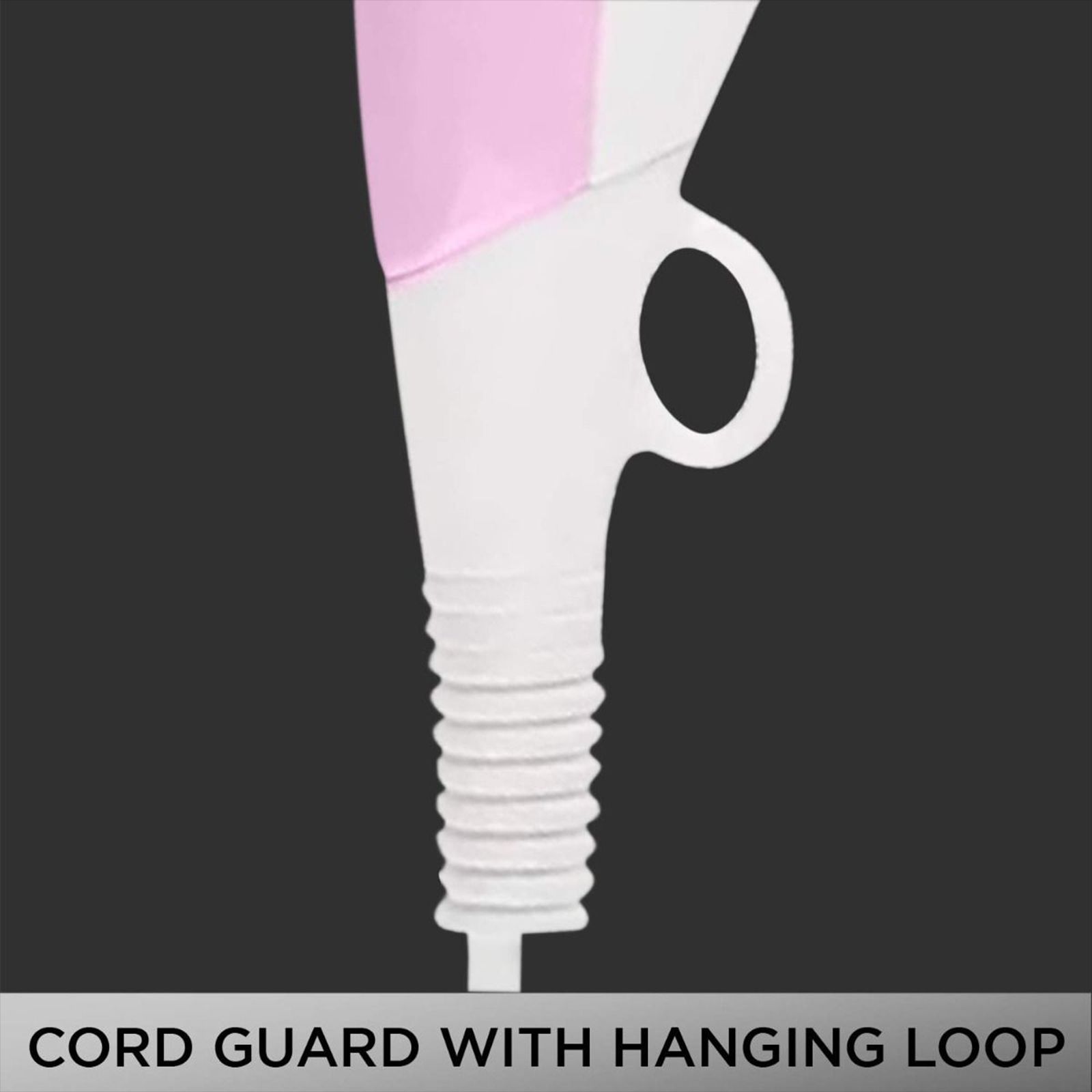 VEGA Blooming Air Hair Dryer with 2 Heat Settings (Contemporary Redolence Technology, White & Pink) VEGA Blooming Air Hair Dryer with 2 Heat Settings (Contemporary Redolence Technology, White & Pink)_5