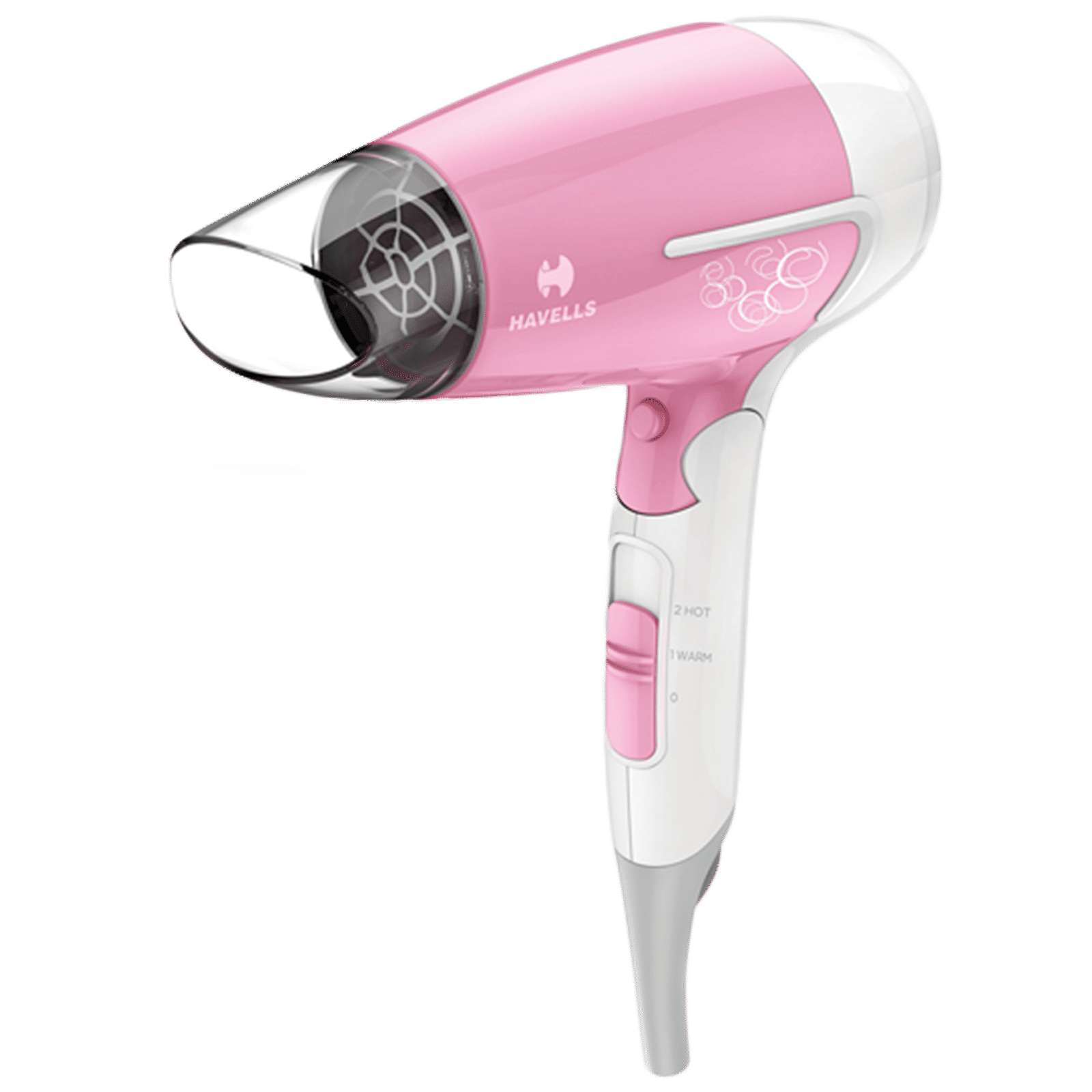 HAVELLS HD3152 Hair Dryer with 3 Heat Settings & Cool Shot (Heat Balance Technology, Pink) HAVELLS HD3152 Hair Dryer with 3 Heat Settings & Cool Shot (Heat Balance Technology, Pink)_1