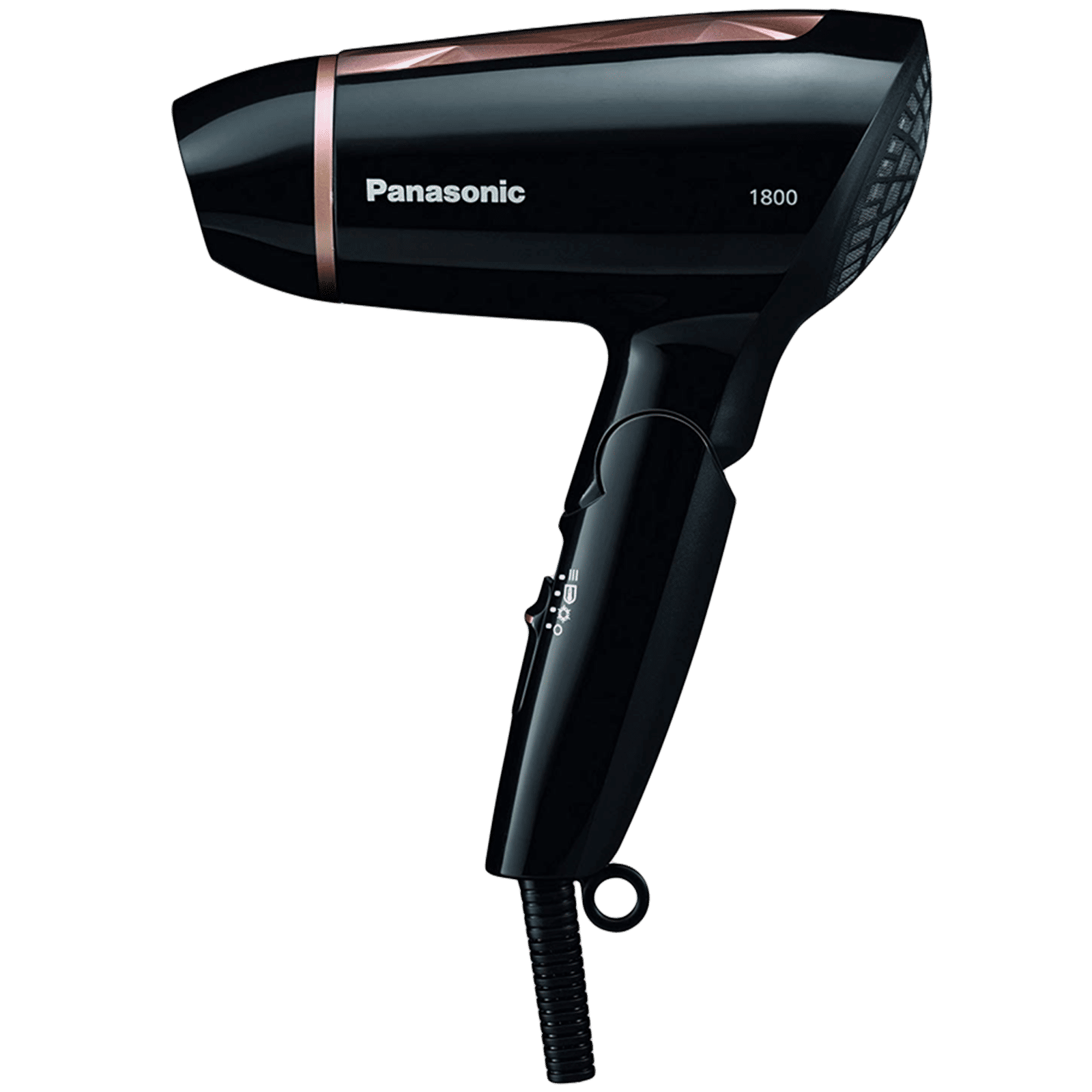 Panasonic Hair Dryer with 3 Heat Settings (Overheat Protection, Black) Panasonic Hair Dryer with 3 Heat Settings (Overheat Protection, Black)_1
