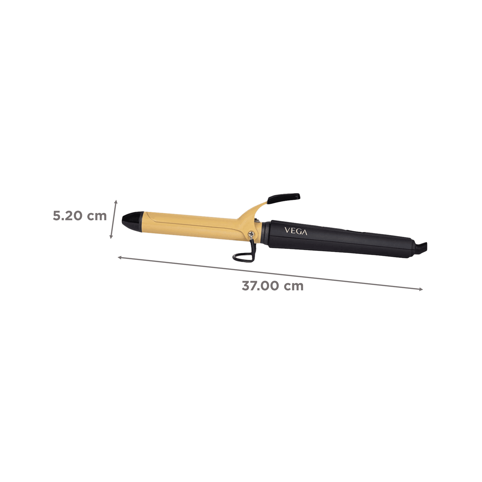 VEGA Ease Hair Styler with Ceramic Coating Technology (Cool Insulated Tip, Gold & Black) VEGA Ease Hair Styler with Ceramic Coating Technology (Cool Insulated Tip, Gold & Black)_2