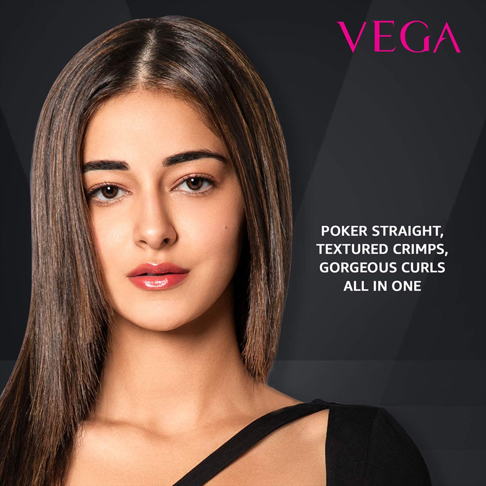VEGA VHSCC-01 3-in-1 Hair Styler with Ceramic Coating Technology (Easy Lock System, Black & Gold) VEGA VHSCC-01 3-in-1 Hair Styler with Ceramic Coating Technology (Easy Lock System, Black & Gold)_10