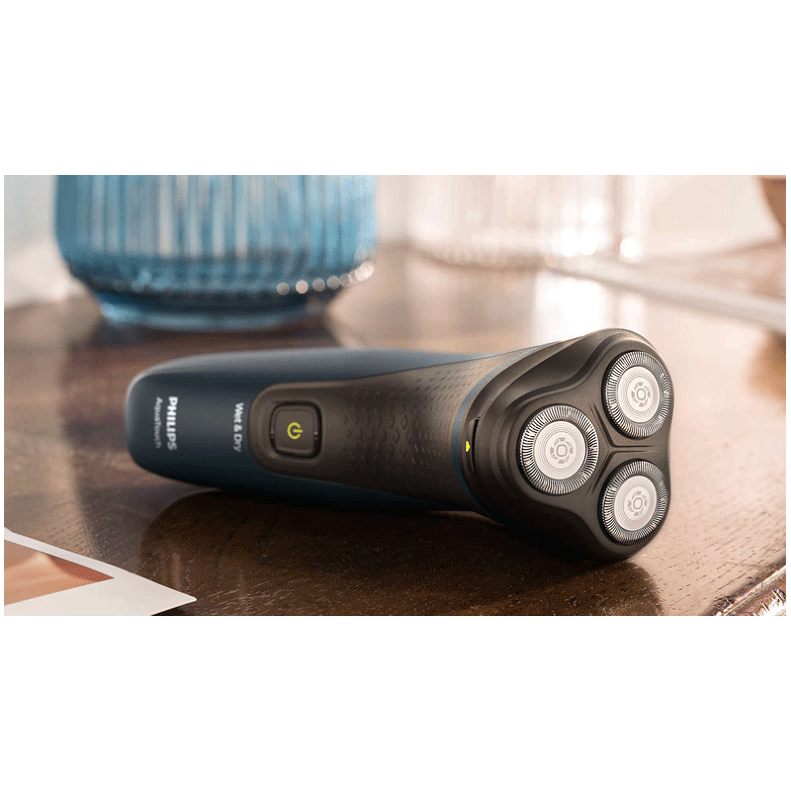 PHILIPS Series 1000 Rechargeable Cordless Shaver for Face for Men (40min Runtime, ComfortCut Blade System, Blue Malibu)_5