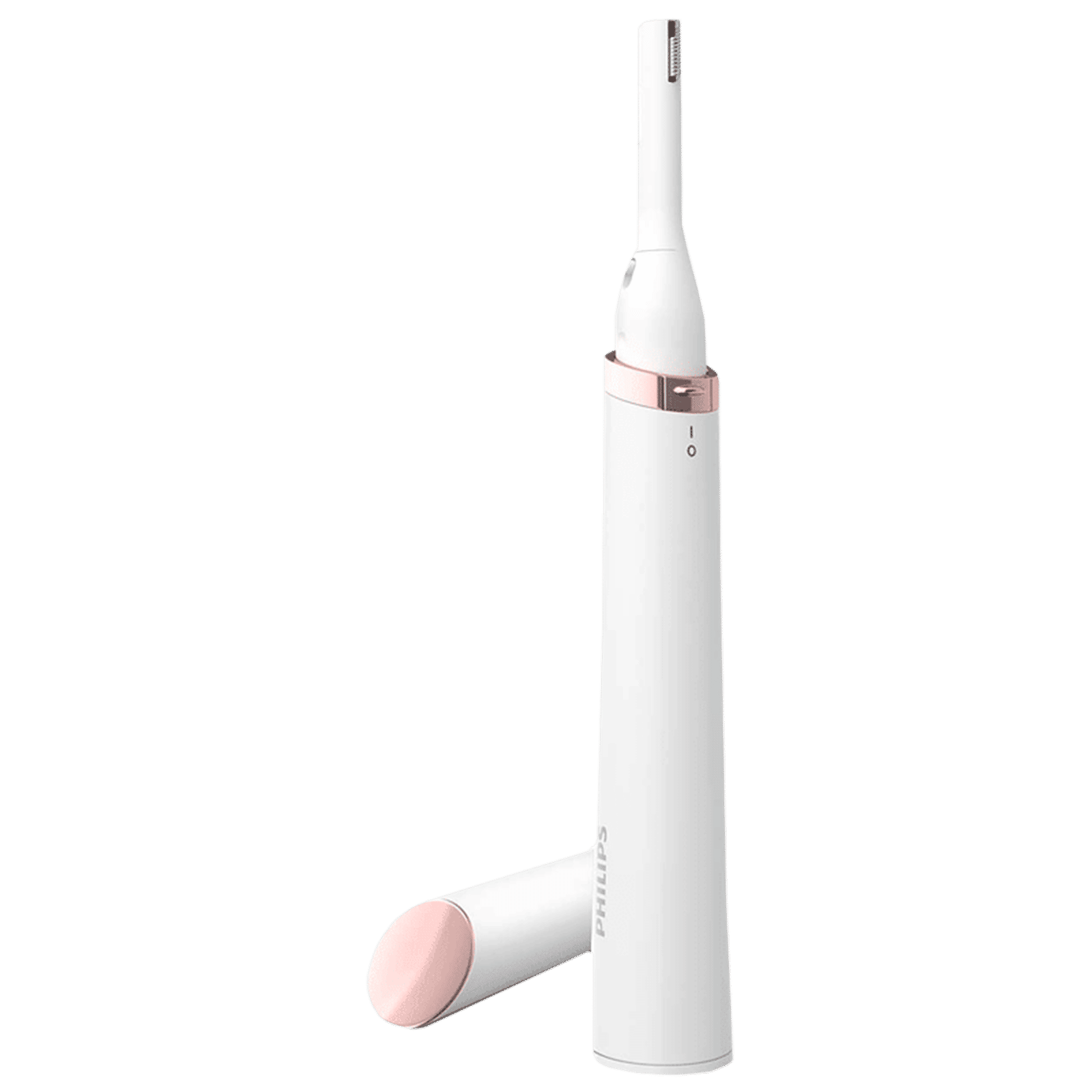 PHILIPS Touch-up Cordless Dry Trimmer for Eyebrow & Facial Hair with 2 Length Settings for Women (60mins Runtime, Precise Face Attachment, Ceramic Pearl White)_9