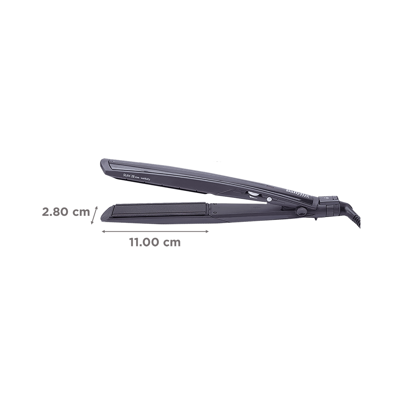 BaByliss Hair Straightener with Advanced Heating Technology (Diamond Ceramic Plate, Black) BaByliss Hair Straightener with Advanced Heating Technology (Diamond Ceramic Plate, Black)_2