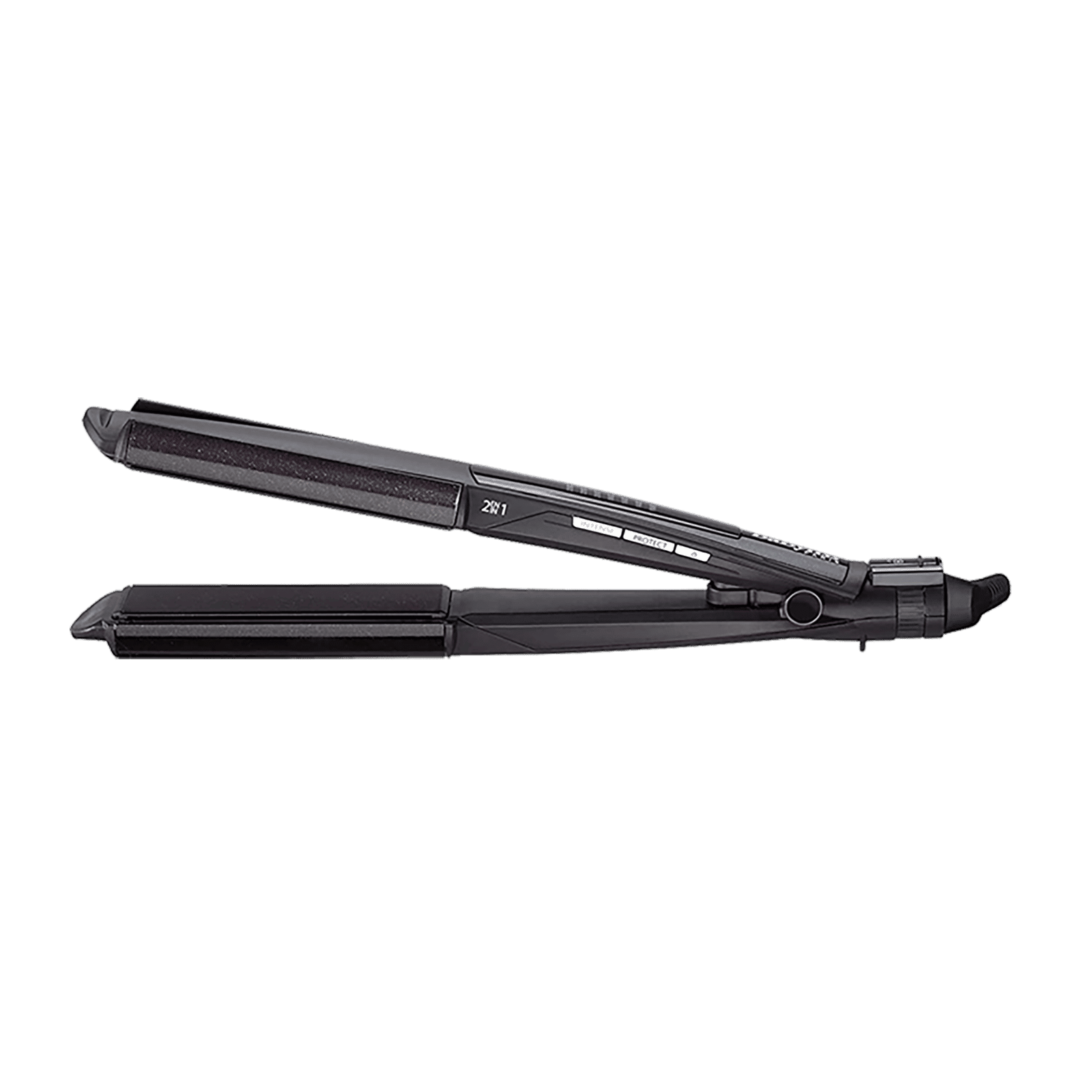 BaByliss 2-in-1 Hair Straightener & Curler with I-curl Function (Diamond Ceramic Plate, Black) BaByliss 2-in-1 Hair Straightener & Curler with I-curl Function (Diamond Ceramic Plate, Black)_6