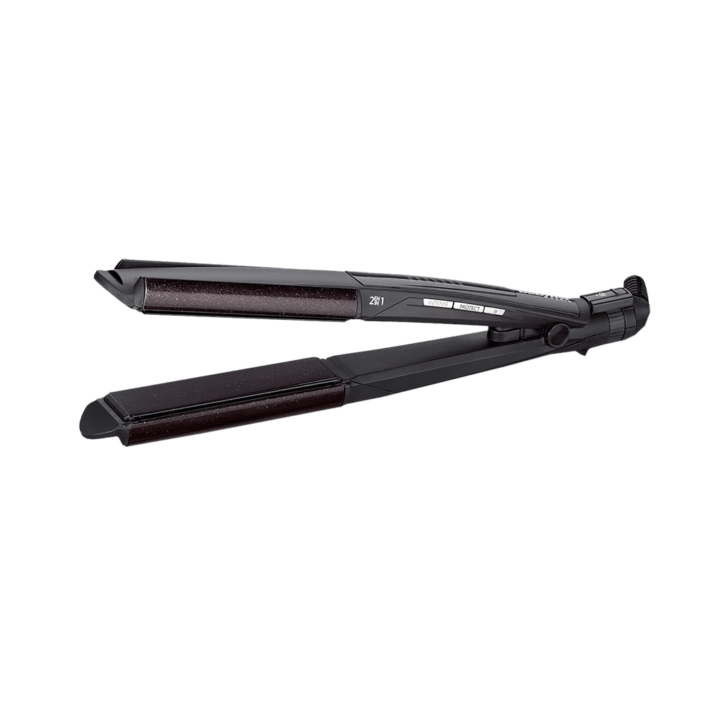 BaByliss 2-in-1 Hair Straightener & Curler with I-curl Function (Diamond Ceramic Plate, Black) BaByliss 2-in-1 Hair Straightener & Curler with I-curl Function (Diamond Ceramic Plate, Black)_7