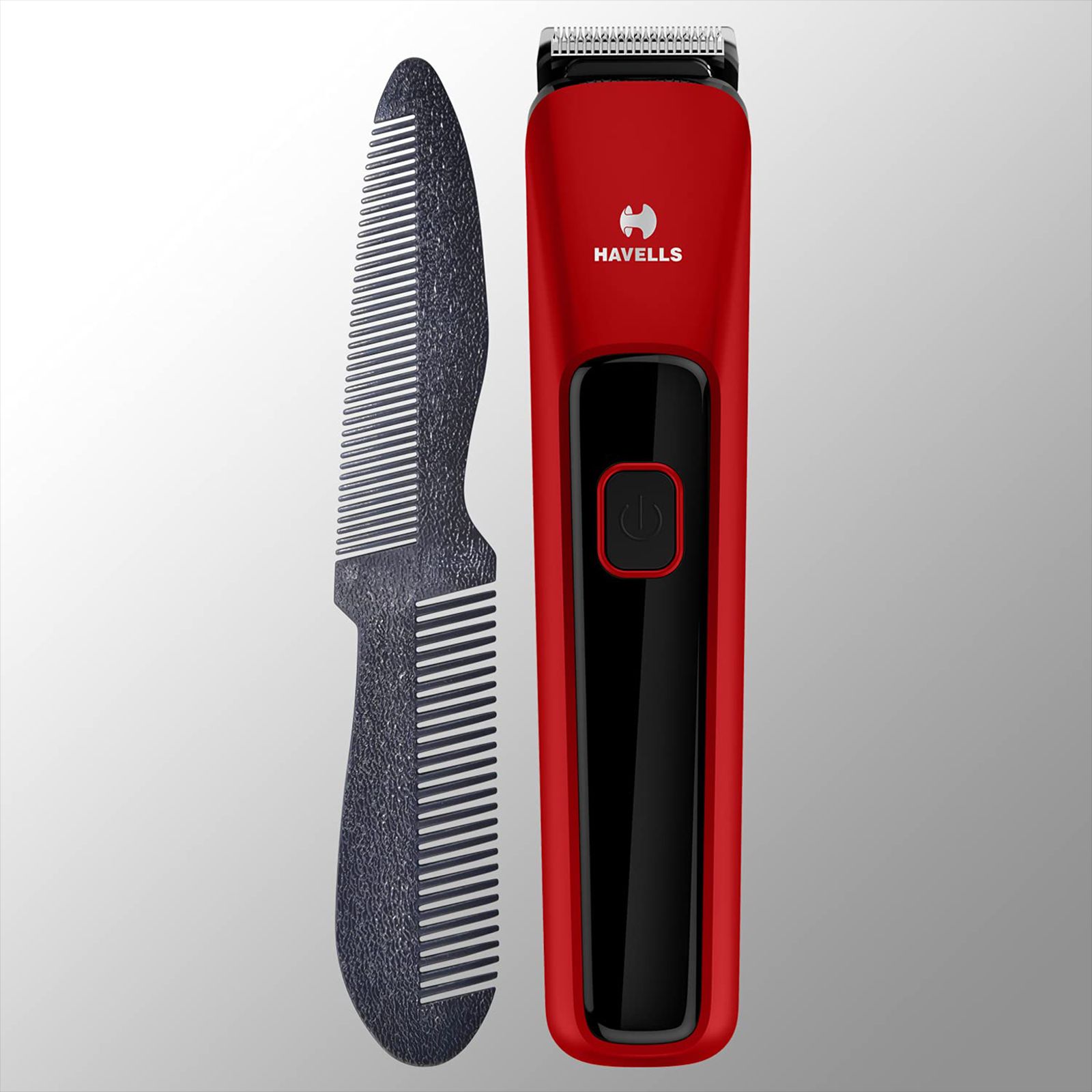 HAVELLS BT5111C Rechargeable Cordless Dry Trimmer for Beard & Moustache with 5 Length Settings for Men (45mins Runtime, LED Indicator, Red) HAVELLS BT5111C Rechargeable Cordless Dry Trimmer for Beard & Moustache with 5 Length Settings for Men (45mins Runtime, LED Indicator, Red)_9