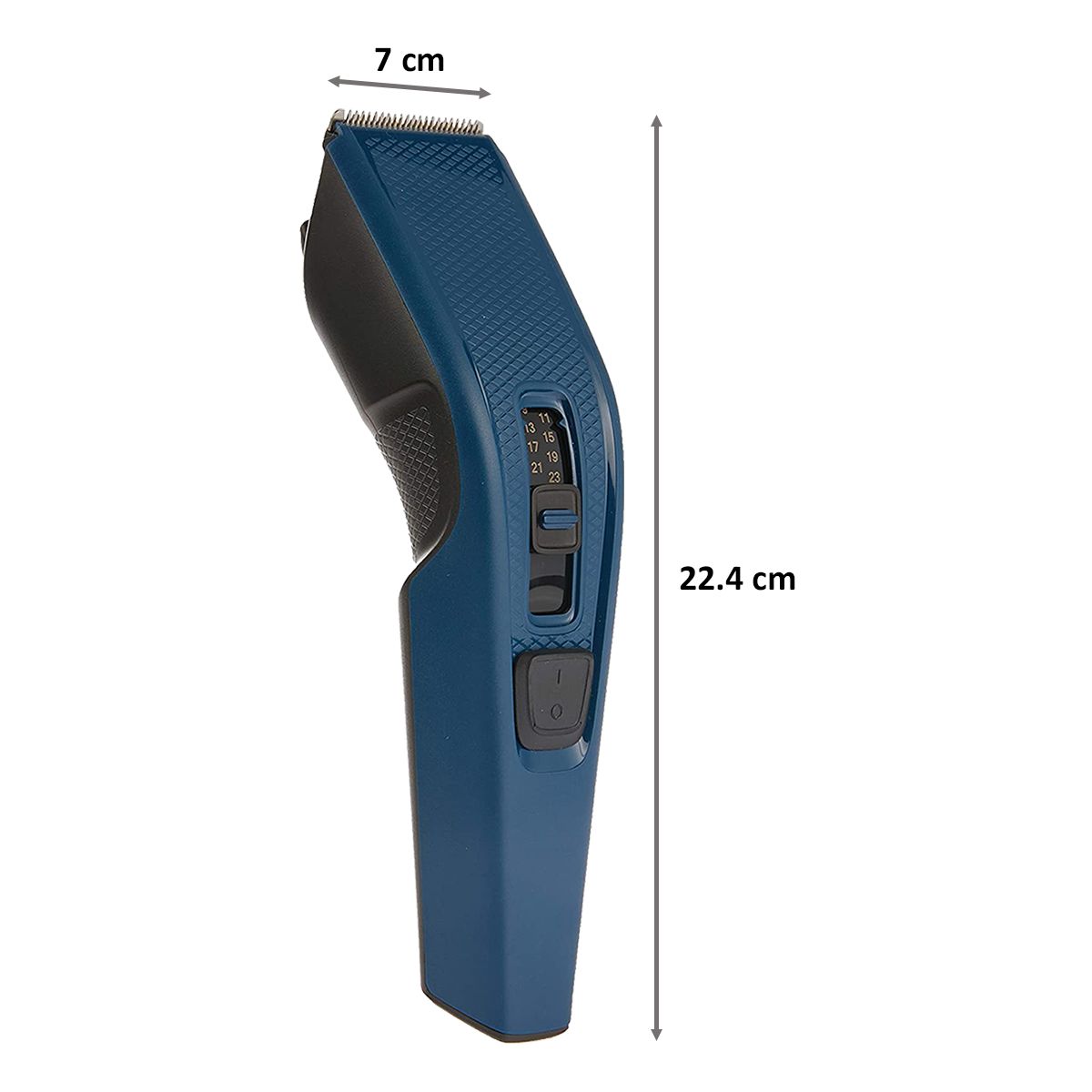 PHILIPS Series 3000 Stainless Steel Blades Corded Hair Clipper (13 Length Settings, HC3505/15, Blue) PHILIPS Series 3000 Stainless Steel Blades Corded Hair Clipper (13 Length Settings, HC3505/15, Blue)_2