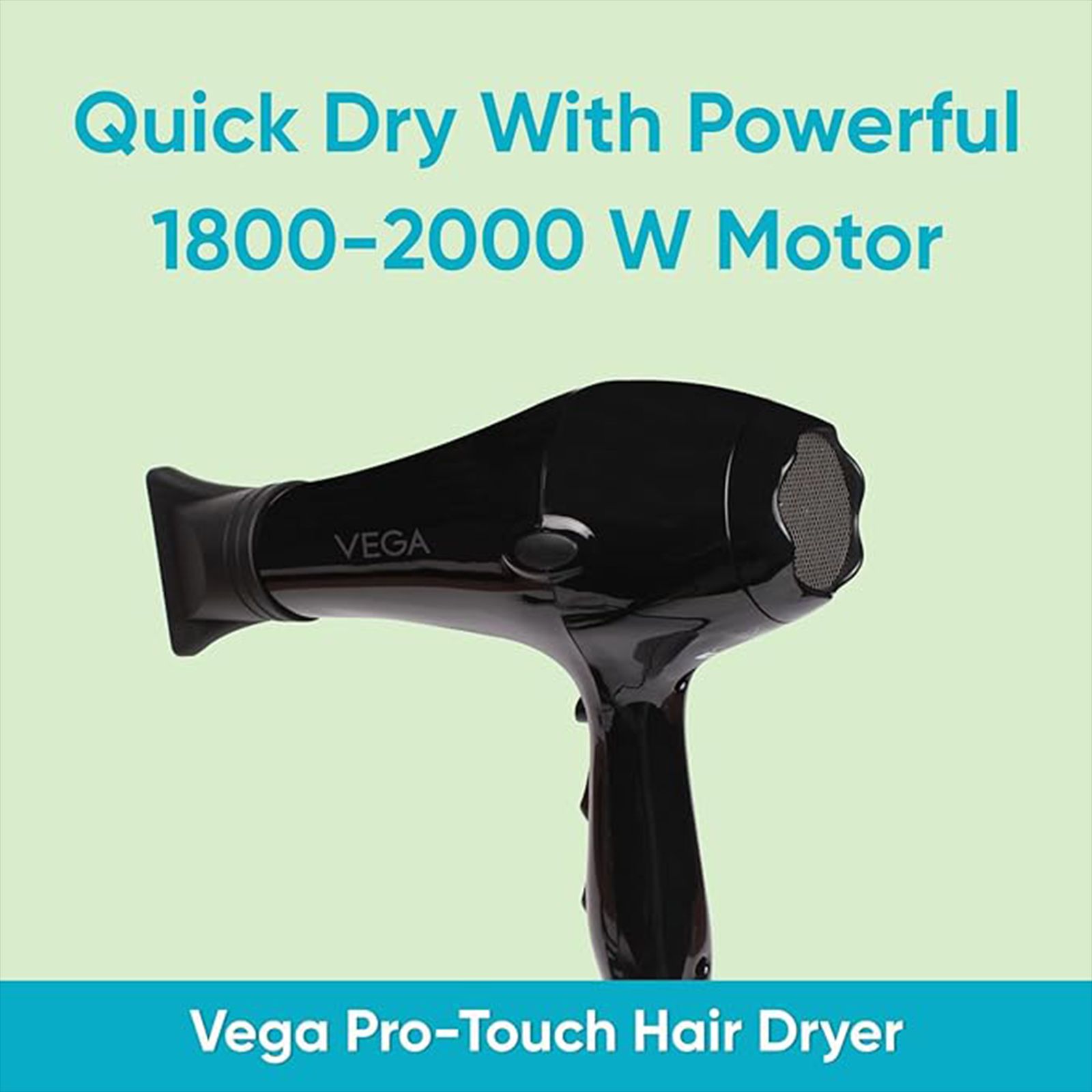 VEGA Pro Touch Hair Dryer with 2 Heat Settings (Overheat Protection, Black) VEGA Pro Touch Hair Dryer with 2 Heat Settings (Overheat Protection, Black)_16