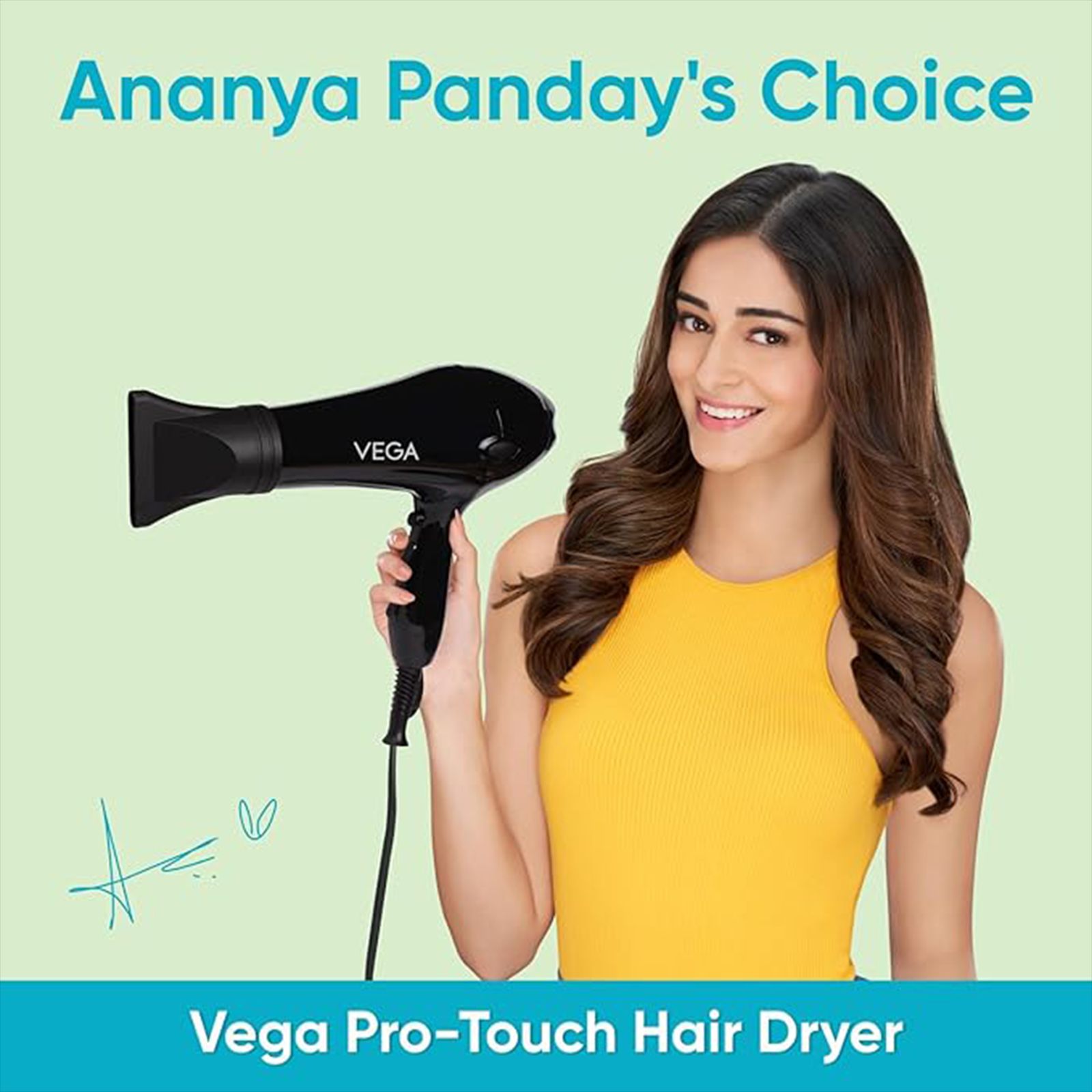 VEGA Pro Touch Hair Dryer with 2 Heat Settings (Overheat Protection, Black) VEGA Pro Touch Hair Dryer with 2 Heat Settings (Overheat Protection, Black)_3