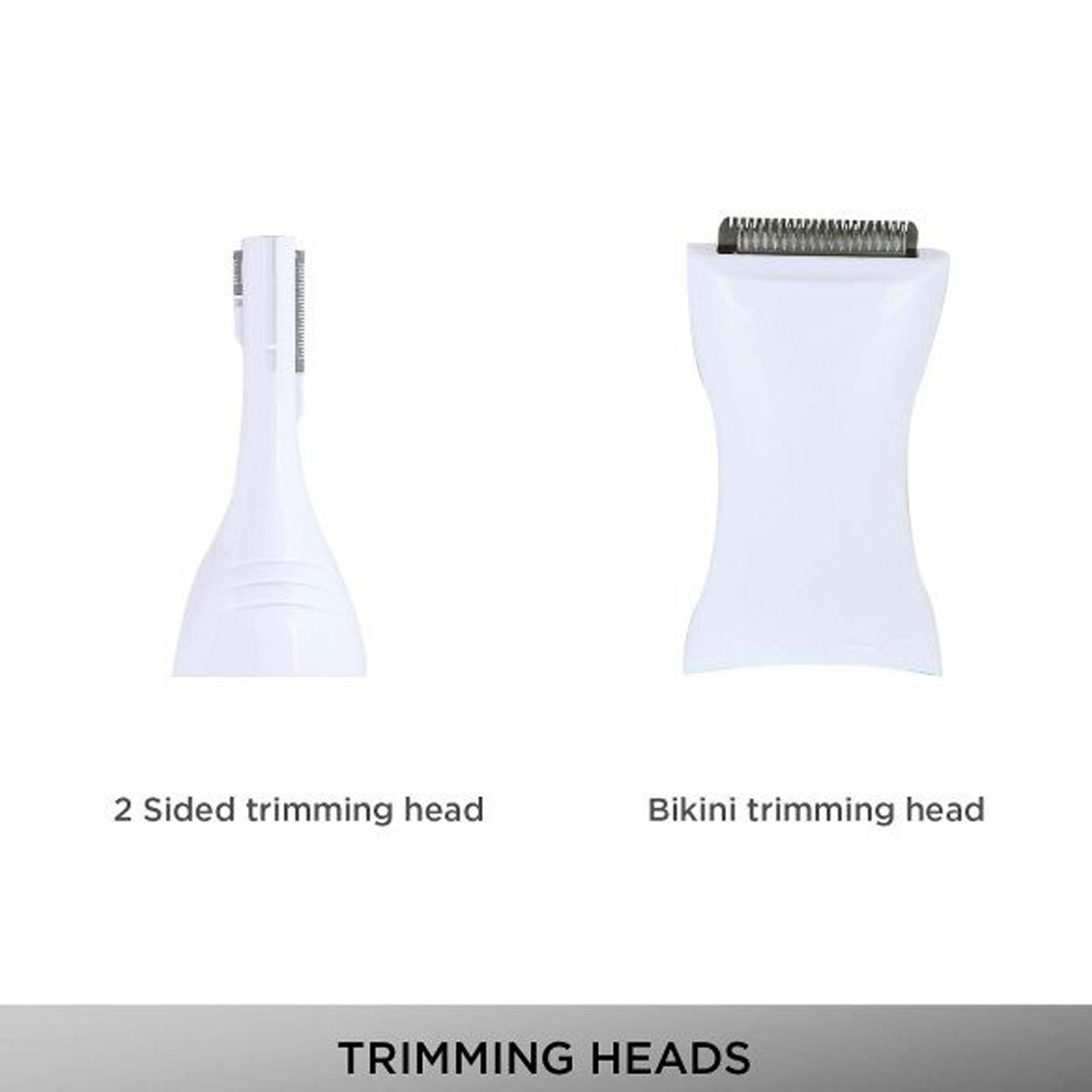 VEGA Silk Touch Cordless Dry Trimmer for Bikini Area, Eyebrows, Chin, Upper Lip & Underarms with 1 Length Settings for Women (45mins Runtime, All-in-one Grooming Solution, White)_5