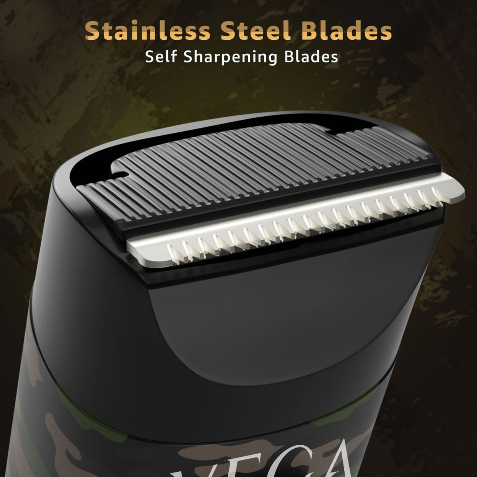 VEGA X1 Rechargeable Corded & Cordless Dry Trimmer for Beard & Moustache with 40 Length Settings for Men (90mins Runtime, IPX7 Waterproof, Multicolor)_8