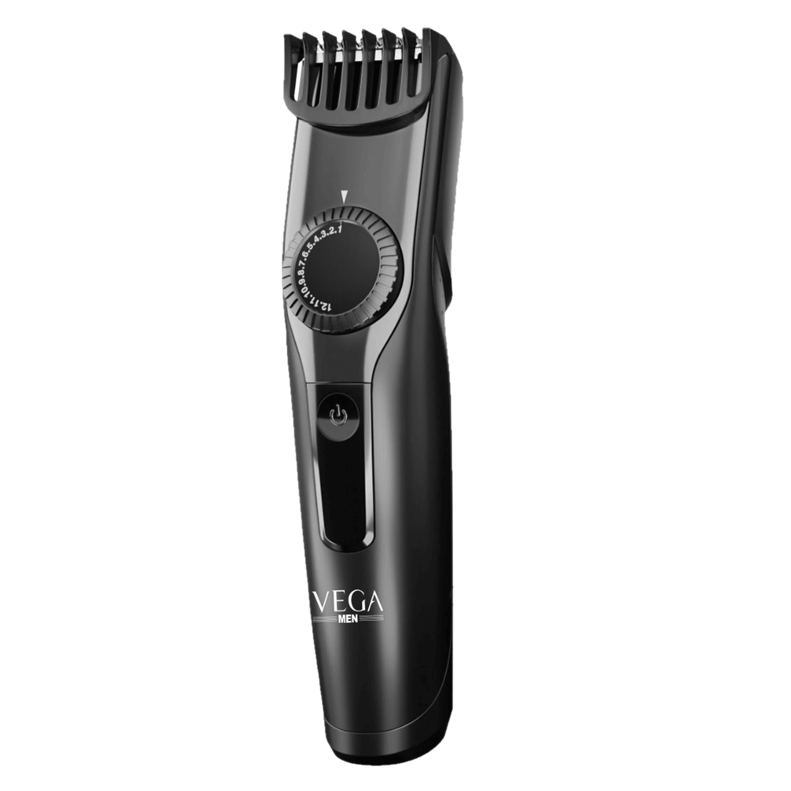 VEGA T1 Rechargeable Cordless Dry Trimmer for Beard & Moustache with 23 Length Settings for Men (40mins Runtime, Easy Rotating Wheel, Black) VEGA T1 Rechargeable Cordless Dry Trimmer for Beard & Moustache with 23 Length Settings for Men (40mins Runtime, Easy Rotating Wheel, Black)_1