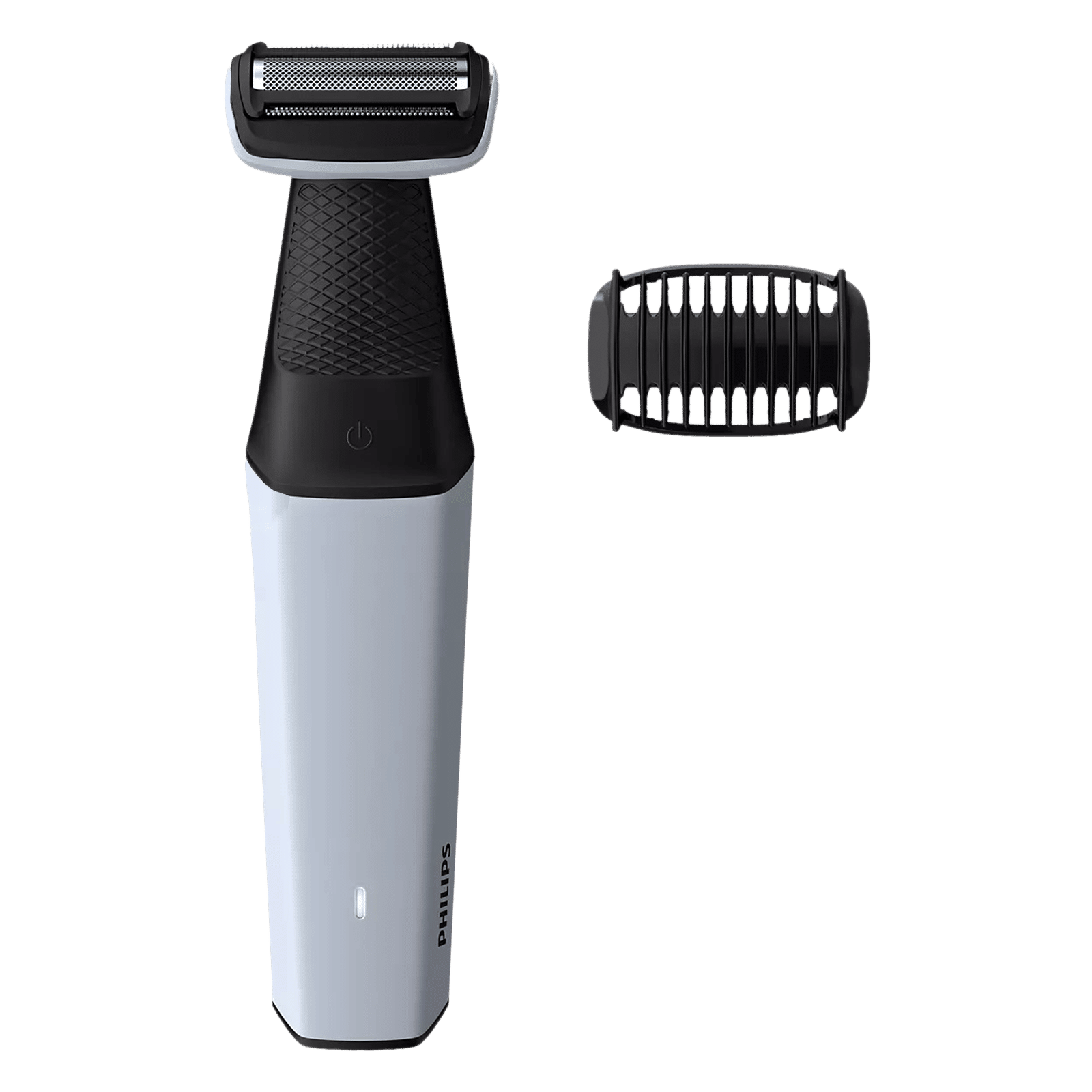 PHILIPS Series 3000 Rechargeable Cordless Body Groomer for Face & Body for Men (40min Runtime, Showerproof, White) PHILIPS Series 3000 Rechargeable Cordless Body Groomer for Face & Body for Men (40min Runtime, Showerproof, White)_1