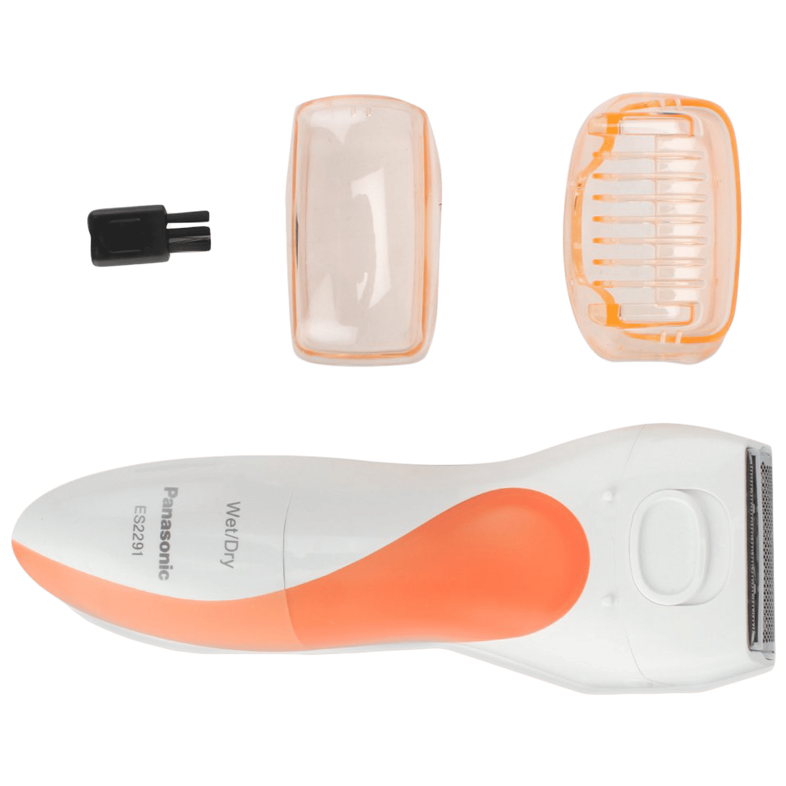 Panasonic Rechargeable Cordless Wet & Dry Epilator for Underarms, Arms, Legs & Intimate Areas (Waterproof, Orange & White)_6
