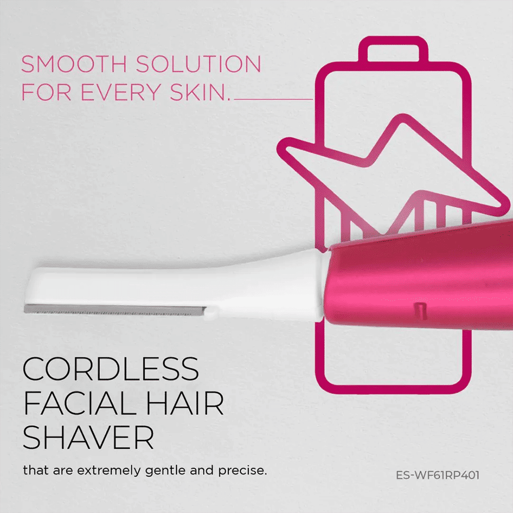 Panasonic ESWF61RP401 Cordless Dry Trimmer for Face for Women (10 Degree Pivot Head, Rouge Pink)_16