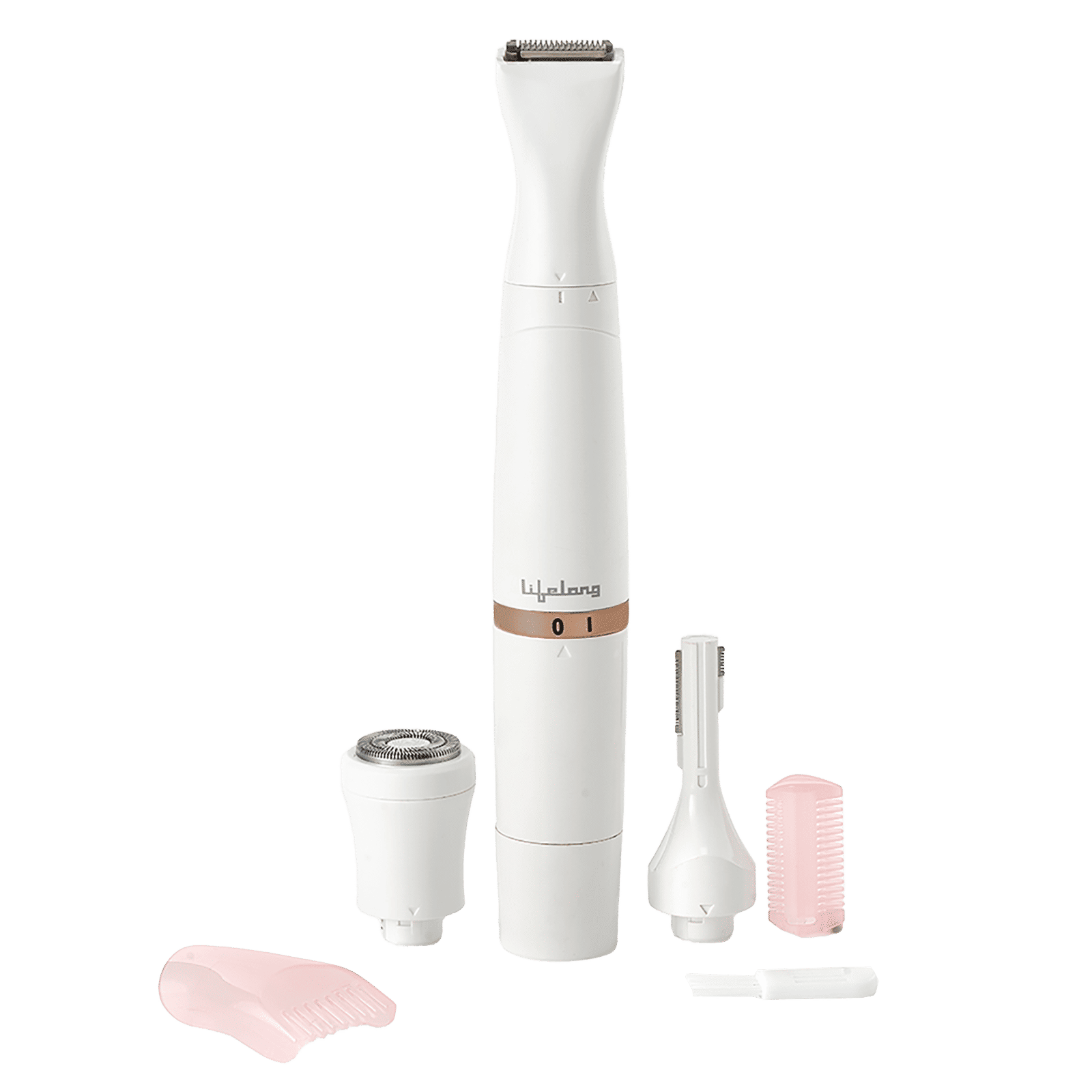 Lifelong LLPCW30 Rechargeable Cordless Dry Trimmer for Intimate Areas with 1 Length Settings for Women (60mins Runtime, Quick Charging, White)_1
