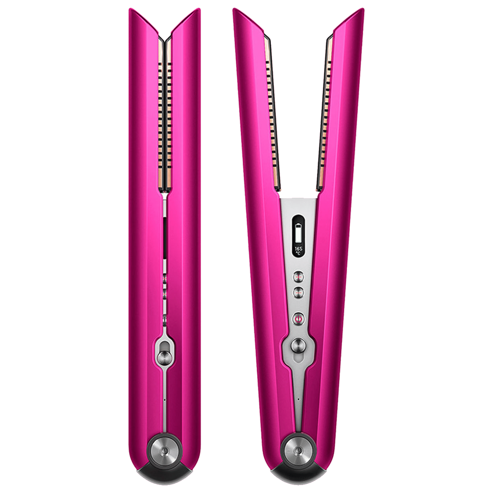 dyson Corrale Rechargeable Hair Straightener with Intelligent Heat Control (Manganese Copper Plates, Bright Fuchsia & Bright Nickel)_1