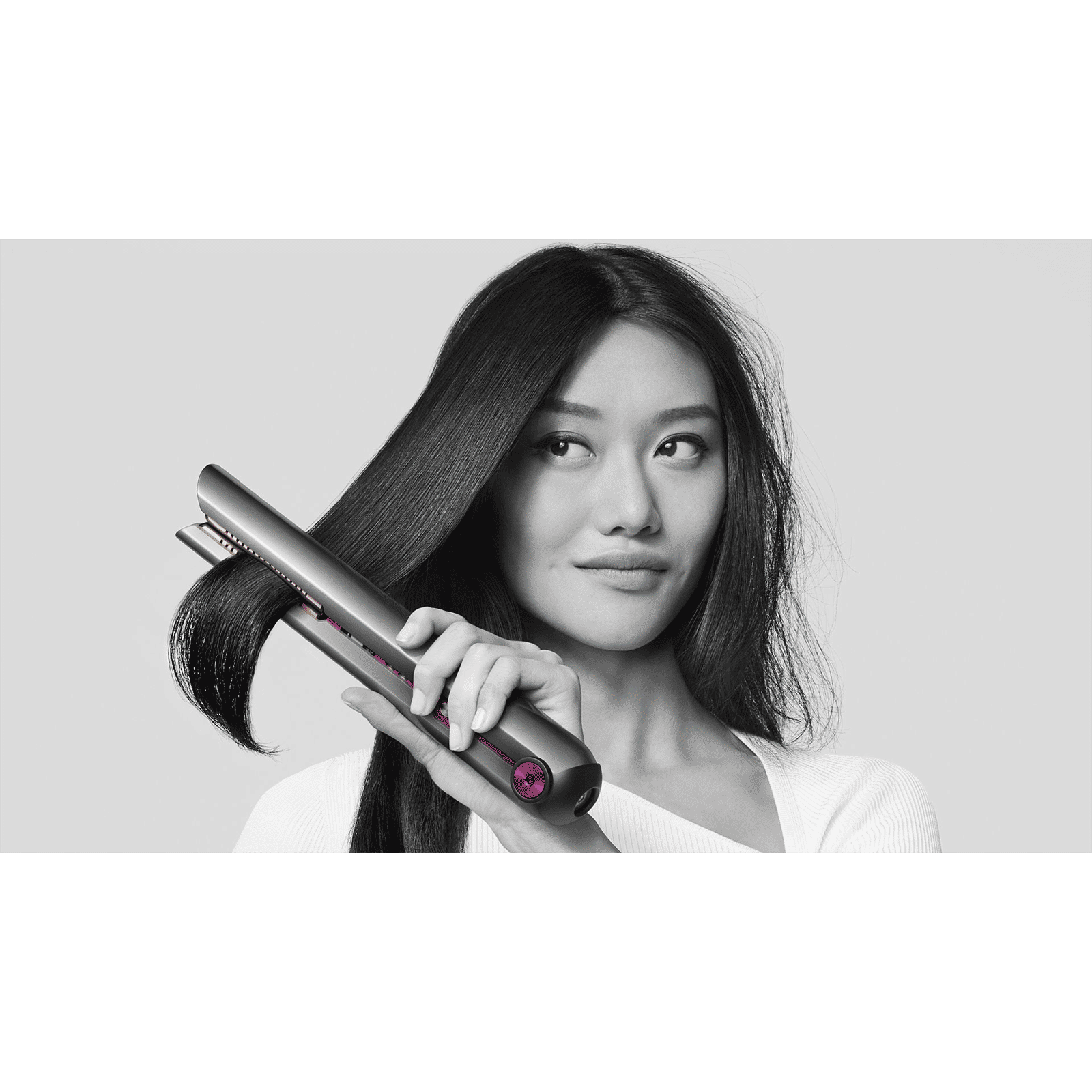 dyson Corrale Rechargeable Hair Straightener with Intelligent Heat Control (Manganese Copper Plates, Bright Fuchsia & Bright Nickel)_7