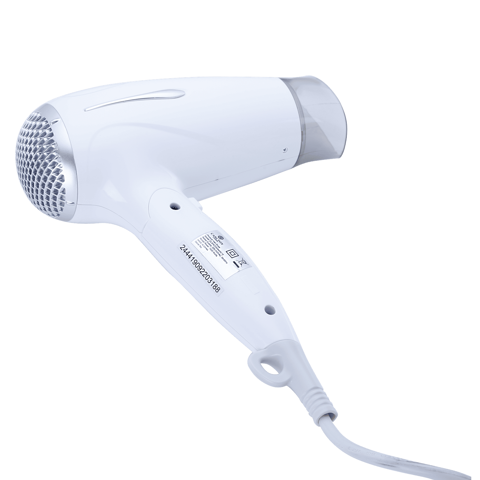 Carlton London Hair Dryer with 3 Heat Settings & Cold Blast (Ionic Technology, White) Carlton London Hair Dryer with 3 Heat Settings & Cold Blast (Ionic Technology, White)_11