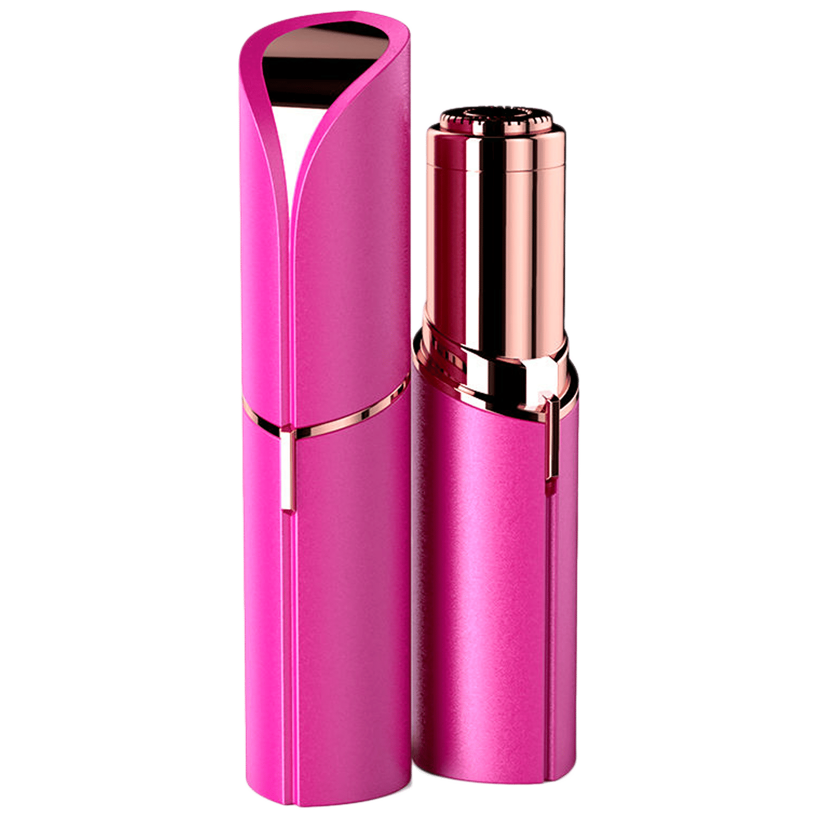 FINISHING TOUCH FLAWLESS Facial Hair Remover (Trimmer, 18K Gold Plated, German Technology, Pink) FINISHING TOUCH FLAWLESS Facial Hair Remover (Trimmer, 18K Gold Plated, German Technology, Pink)_1