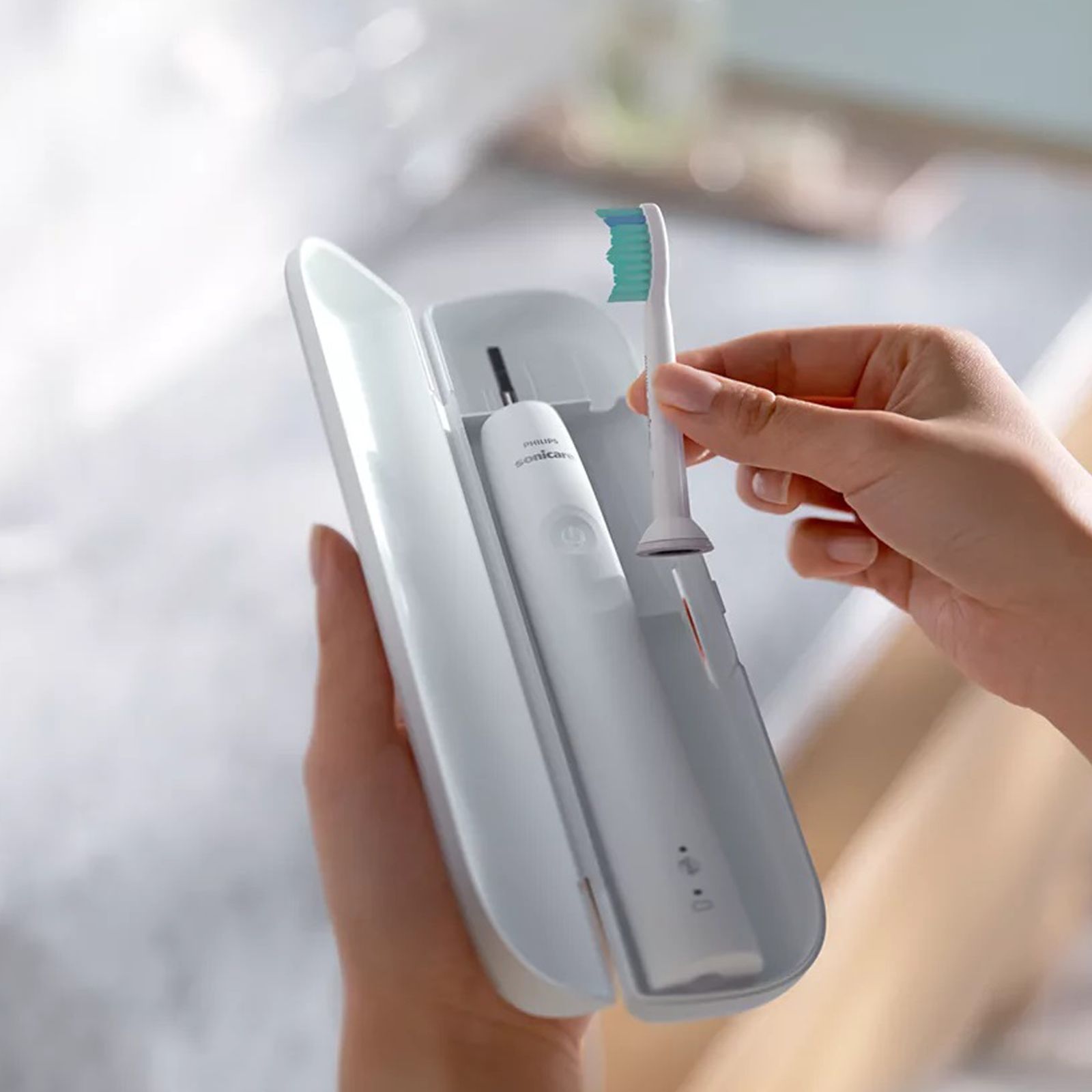 PHILIPS Sonicare 3100 Series Electric Toothbrush for Adults (Sonic Technology, White)_4