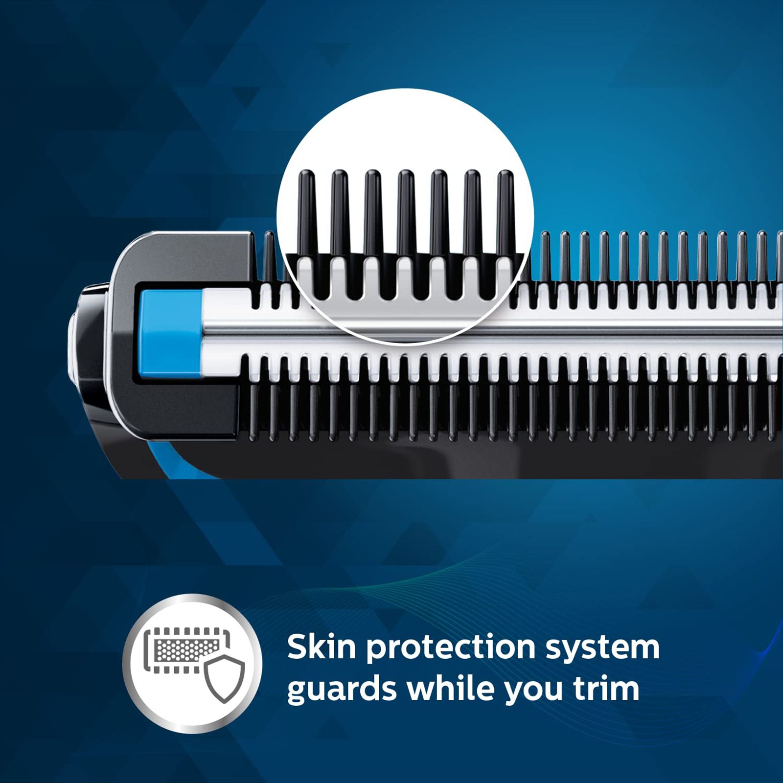 PHILIPS Series 1000 Cordless Wet & Dry Trimmer for Body & Intimate Areas with 2 Length Settings for Men (2months Runtime, Skin Protection System, Grey) PHILIPS Series 1000 Cordless Wet & Dry Trimmer for Body & Intimate Areas with 2 Length Settings for Men (2months Runtime, Skin Protection System, Grey)_13