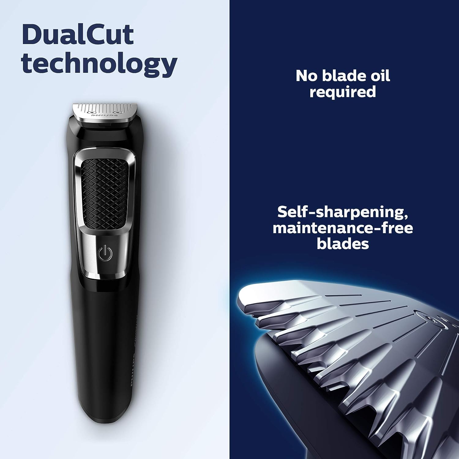 PHILIPS Series 5000 10-in-1 Rechargeable Cordless Grooming Kit for Hair, Beard & Body for Men (60min Runtime, DualCut Technology, Black) PHILIPS Series 5000 10-in-1 Rechargeable Cordless Grooming Kit for Hair, Beard & Body for Men (60min Runtime, DualCut Technology, Black)_11