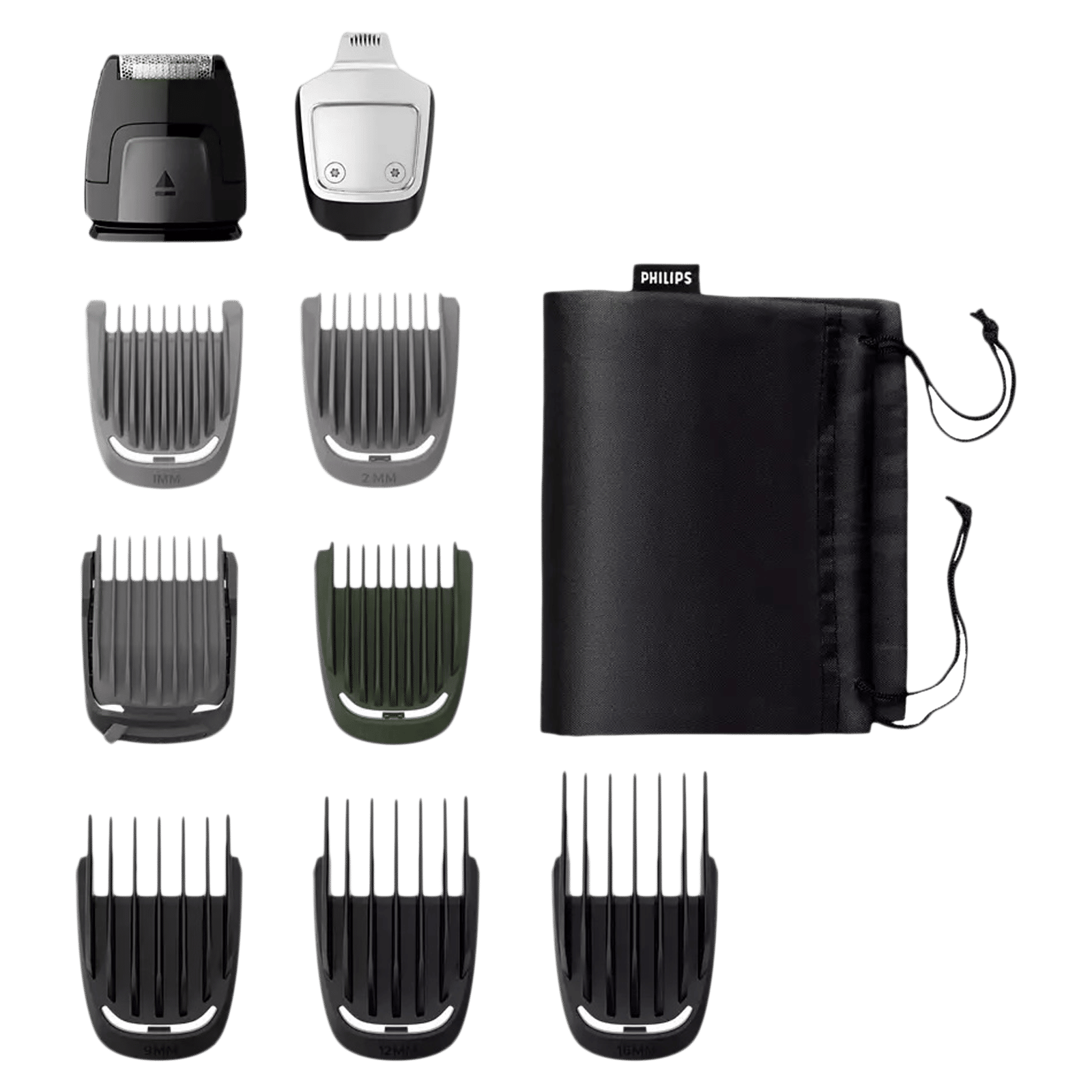 PHILIPS Series 5000 10-in-1 Rechargeable Cordless Grooming Kit for Hair, Beard & Body for Men (60min Runtime, DualCut Technology, Black) PHILIPS Series 5000 10-in-1 Rechargeable Cordless Grooming Kit for Hair, Beard & Body for Men (60min Runtime, DualCut Technology, Black)_4