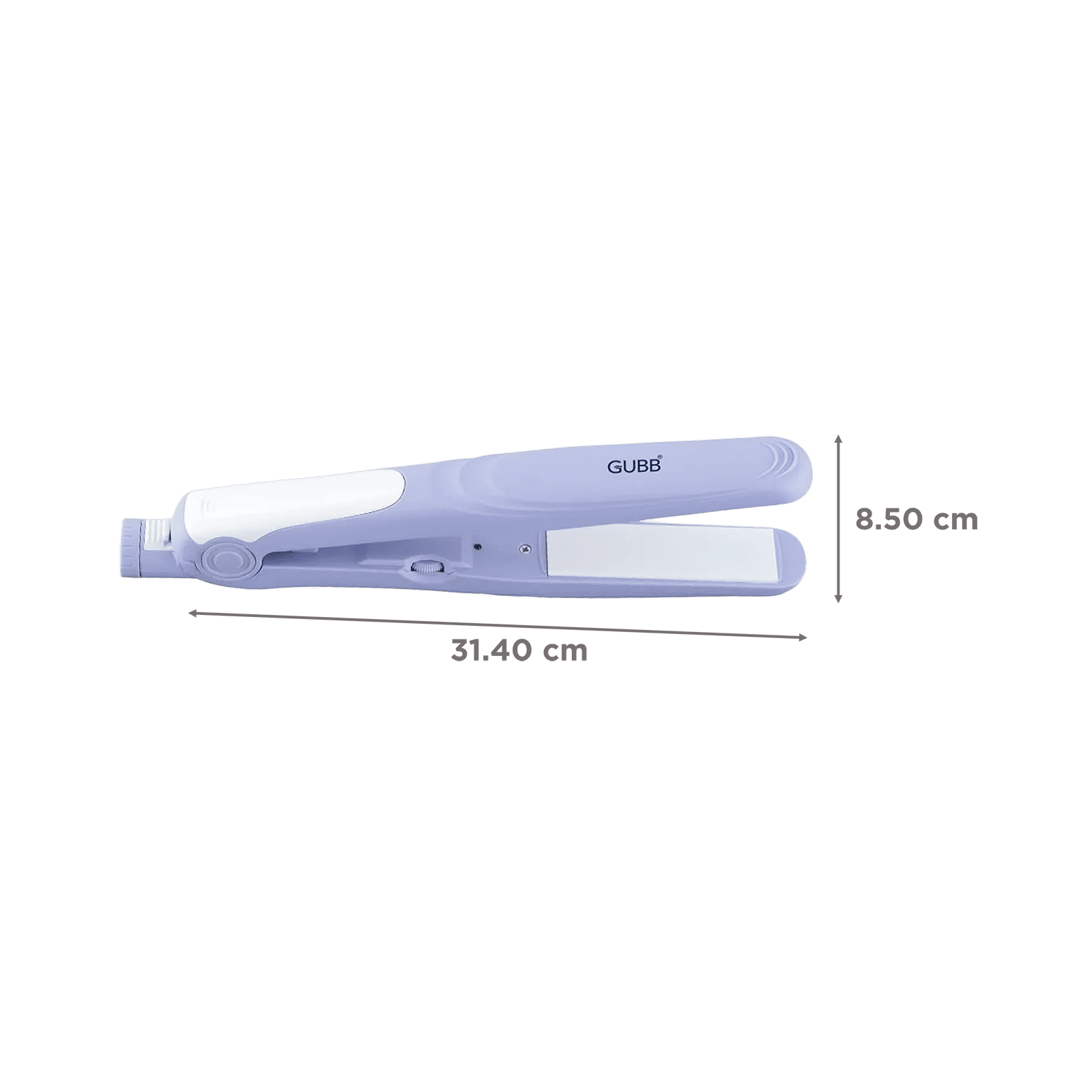 GUBB GB-557 Hair Straightener with Zero-Frizz Technology (Ceramic Plates, Purple)_2