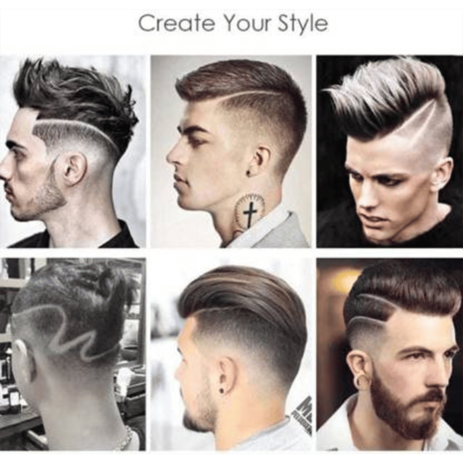 VGR V-033 Corded Dry Trimmer for Hair Clipping, Beard, Moustache & Body Grooming with 4 Length Settings for Men (Low Noise, Black)_7