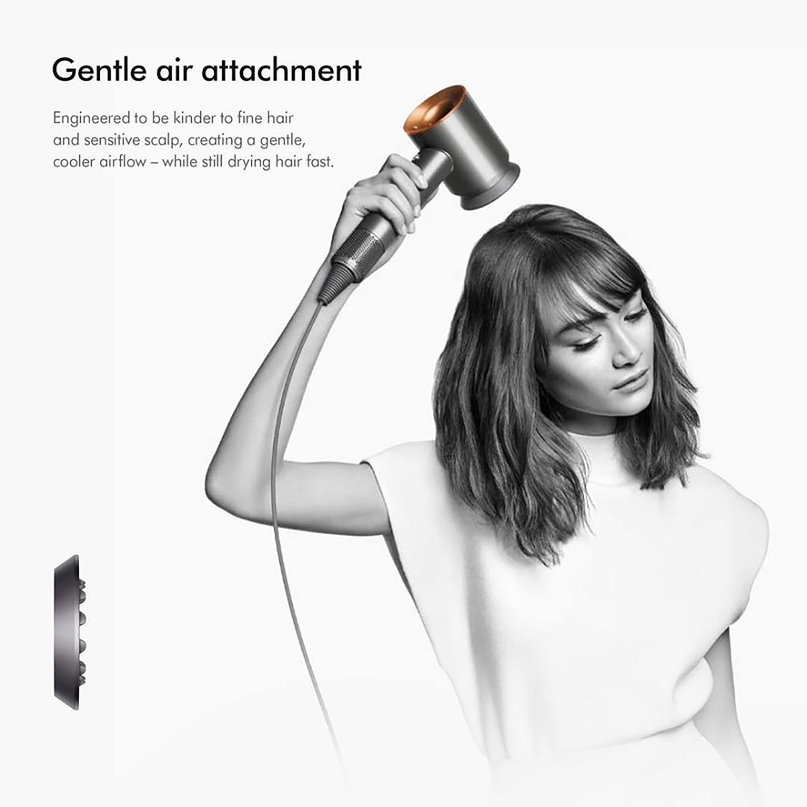 dyson Supersonic Hair Dryer with 4 Heat Settings & Cool Shot (Diffuser, Vinca Blue & Rose) dyson Supersonic Hair Dryer with 4 Heat Settings & Cool Shot (Diffuser, Vinca Blue & Rose)_8