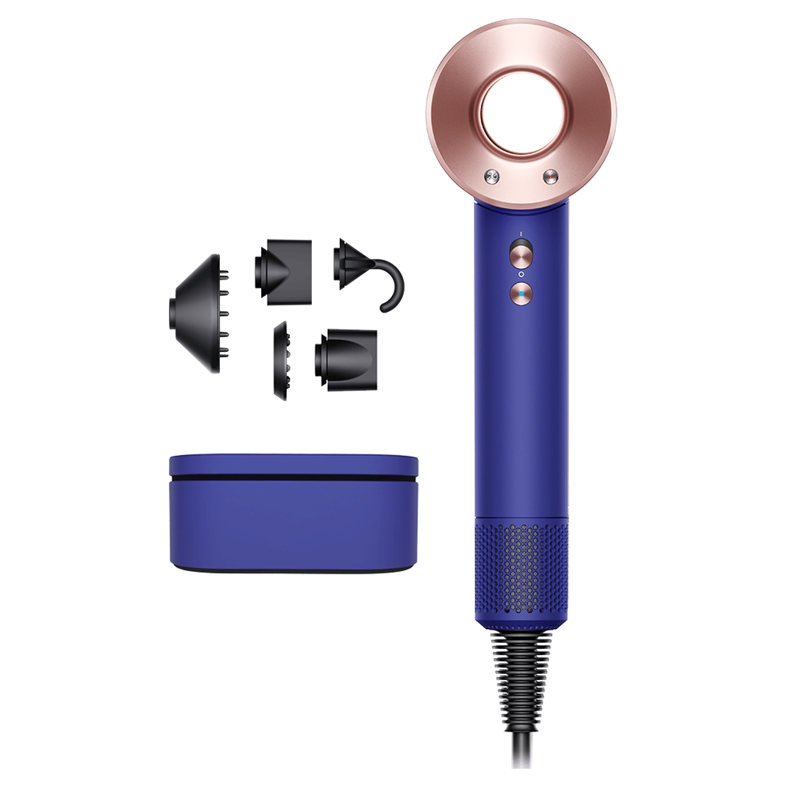 dyson Supersonic Hair Dryer with 4 Heat Settings & Cool Shot (Diffuser, Vinca Blue & Rose) dyson Supersonic Hair Dryer with 4 Heat Settings & Cool Shot (Diffuser, Vinca Blue & Rose)_4