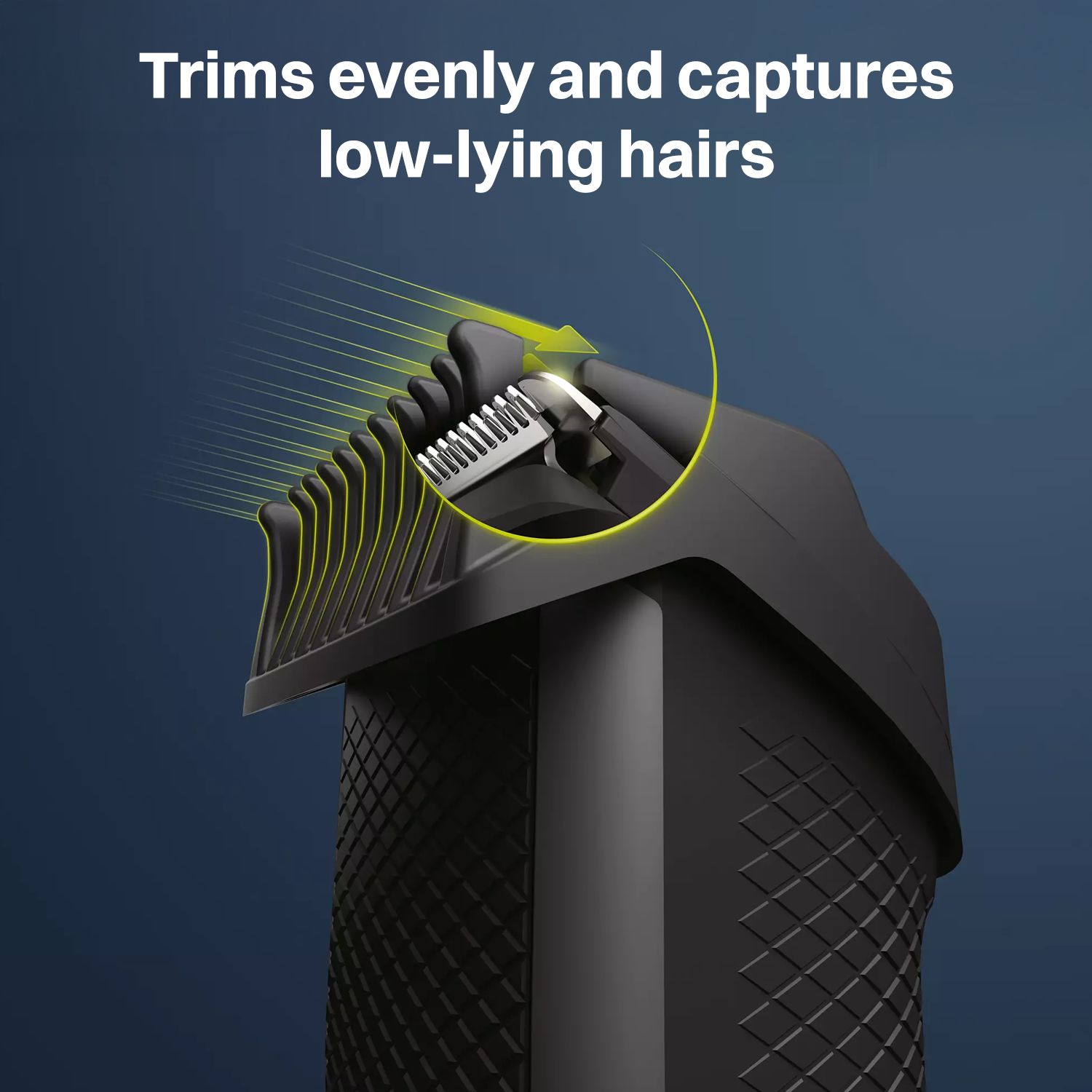 PHILIPS 3000 Series Rechargeable Cordless Wet & Dry Trimmer for Beard & Moustache with 20 Length Settings for Men (60min Runtime, LED Charge Indicator, Blue) PHILIPS 3000 Series Rechargeable Cordless Wet & Dry Trimmer for Beard & Moustache with 20 Length Settings for Men (60min Runtime, LED Charge Indicator, Blue)_8