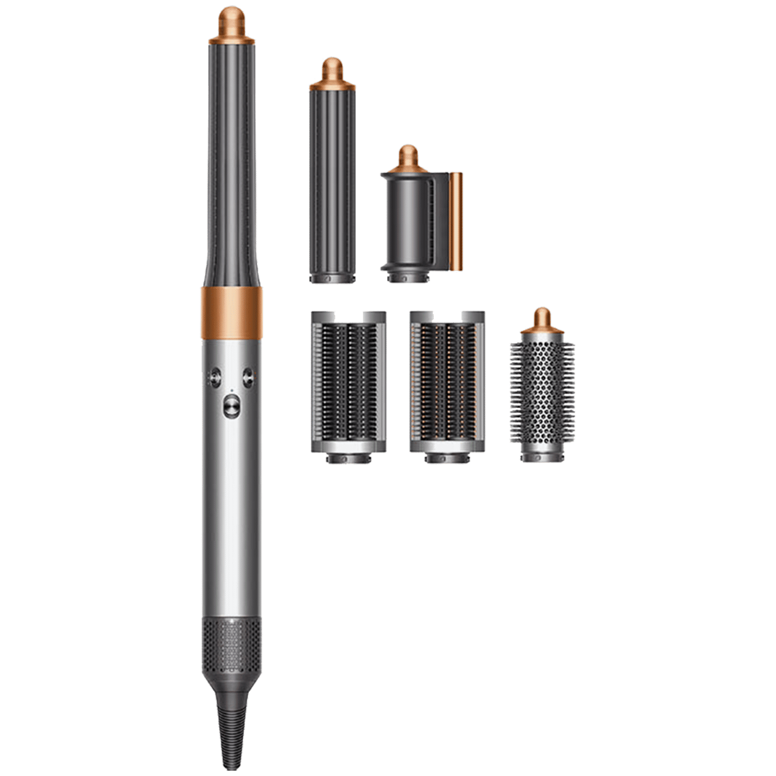 dyson Airwrap Hair Styler with Intelligent Heat Control Technology (Cold Shot, Bright Nickel & Rich Copper) dyson Airwrap Hair Styler with Intelligent Heat Control Technology (Cold Shot, Bright Nickel & Rich Copper)_1