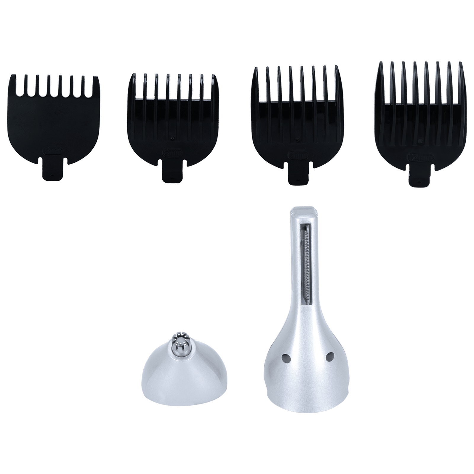 Croma 11-in-1 Rechargeable Cordless Grooming Kit for Nose, Ear, Eyebrow, Beard & Moustache for Men & Women (120min Runtime, Water Resistant, Black) Croma 11-in-1 Rechargeable Cordless Grooming Kit for Nose, Ear, Eyebrow, Beard & Moustache for Men & Women (120min Runtime, Water Resistant, Black)_10