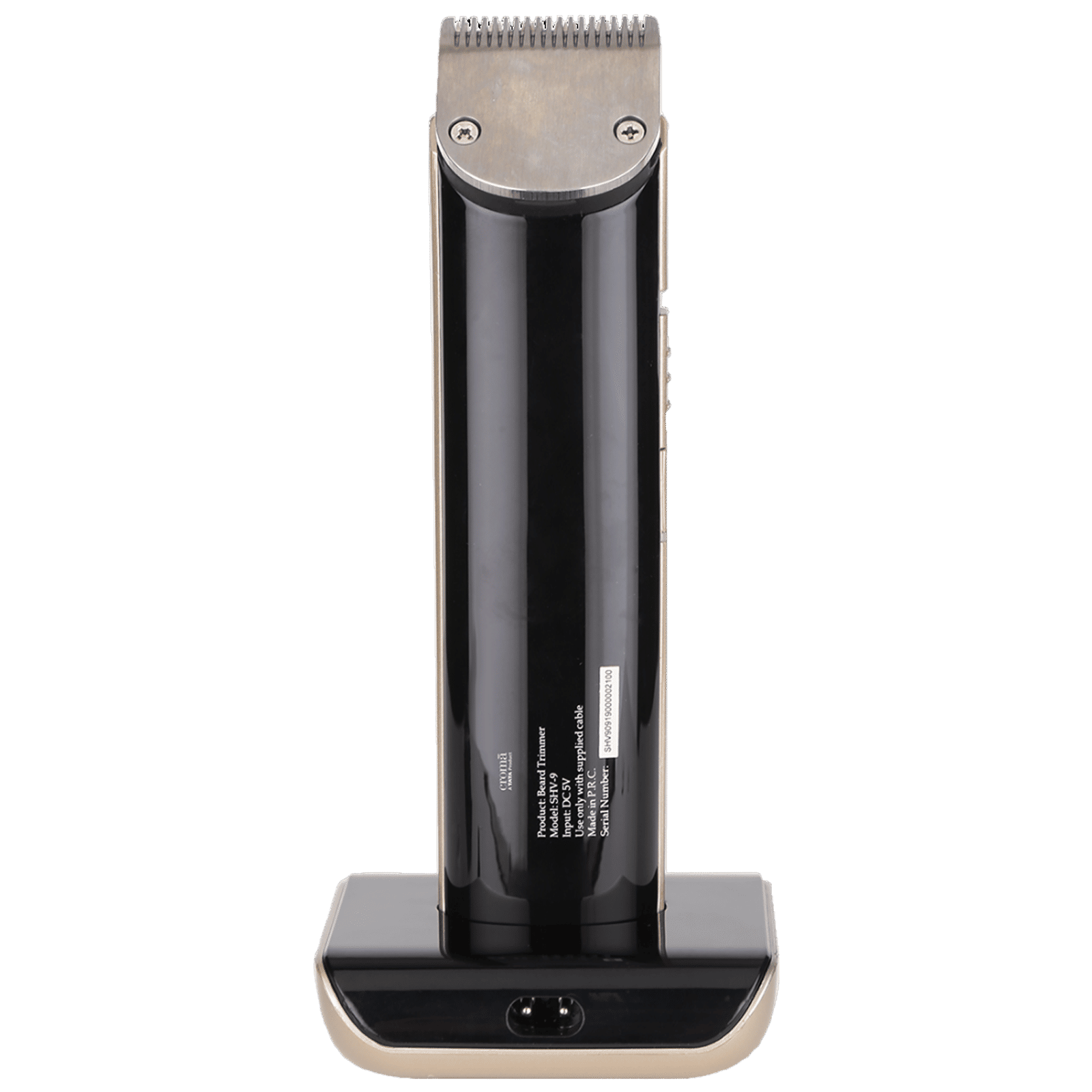 Croma 4 in 1 Rechargeable Cordless Wet and Dry Trimmer for Beard for Men (90mins Runtime, Self Sharpening Technology, Black) Croma 4 in 1 Rechargeable Cordless Wet and Dry Trimmer for Beard for Men (90mins Runtime, Self Sharpening Technology, Black)_5