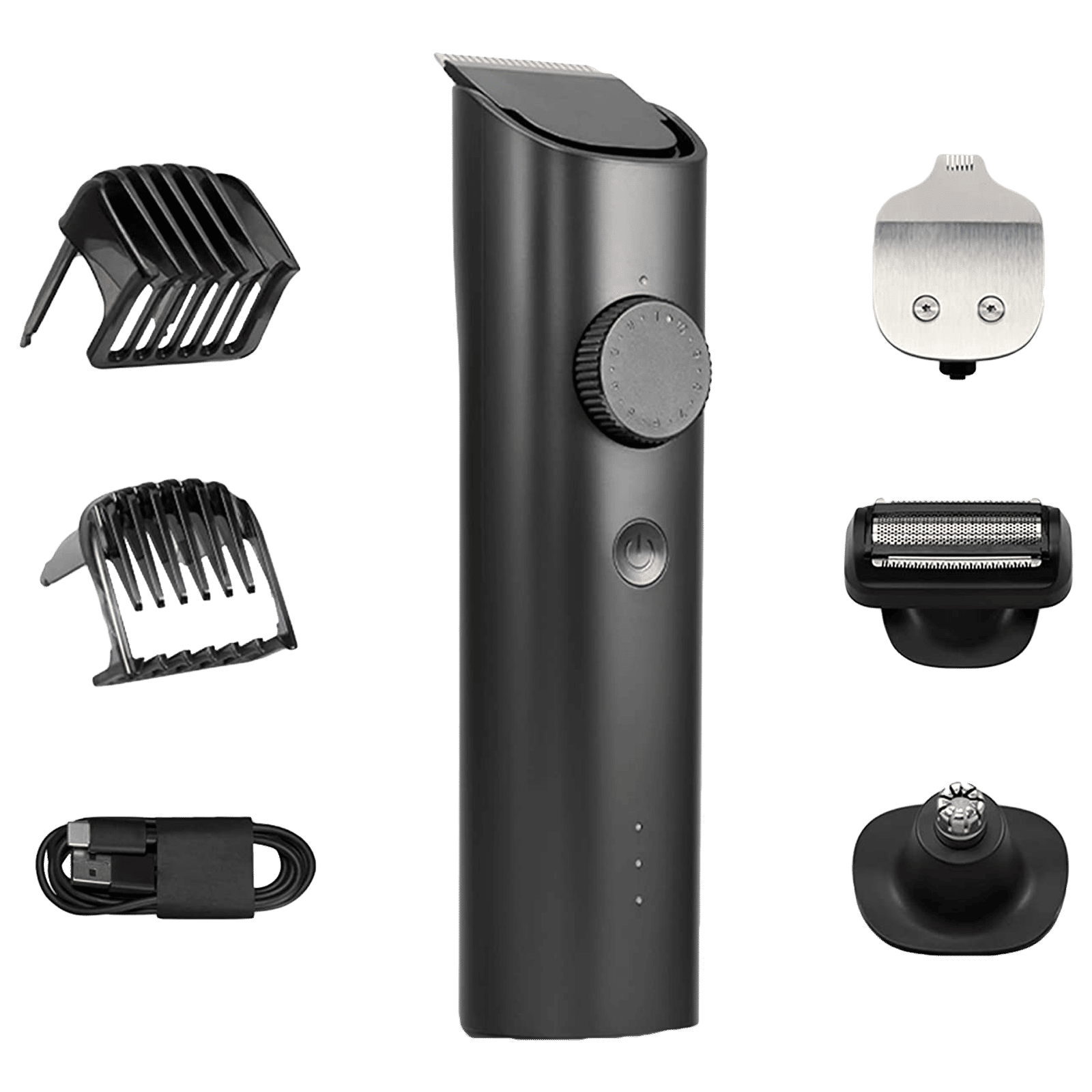Xiaomi 6-in-1 Rechargeable Cordless Grooming Kit for Body, Nose, Beard & Moustache for Men (90min Runtime, LED Battery Indicator, Black) Xiaomi 6-in-1 Rechargeable Cordless Grooming Kit for Body, Nose, Beard & Moustache for Men (90min Runtime, LED Battery Indicator, Black)_1