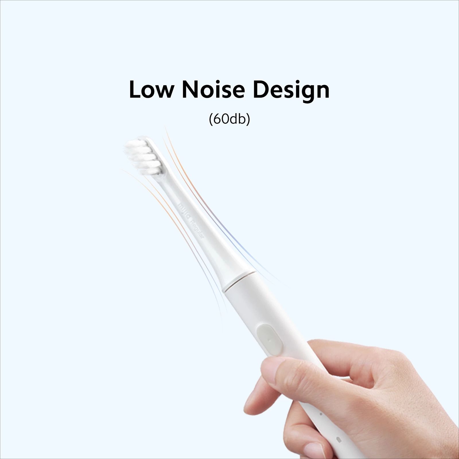 Mi T100 Electric Toothbrush for Adults (Dual Pro Brush Modes, White)_8