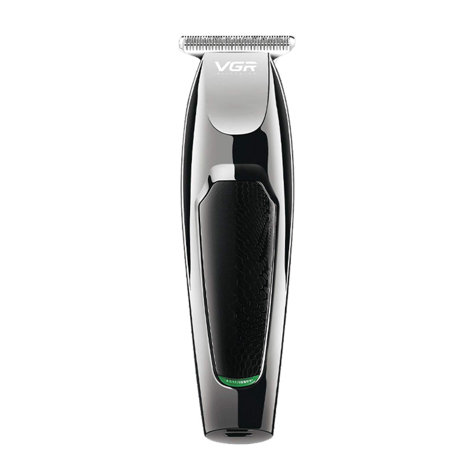 VGR V-030 Rechargeable Corded & Cordless Wet & Dry Trimmer for Hair Clipping, Beard, Moustache & Body Grooming with 5 Length Settings for Men (100min Runtime, LED Indicator, Black)_3