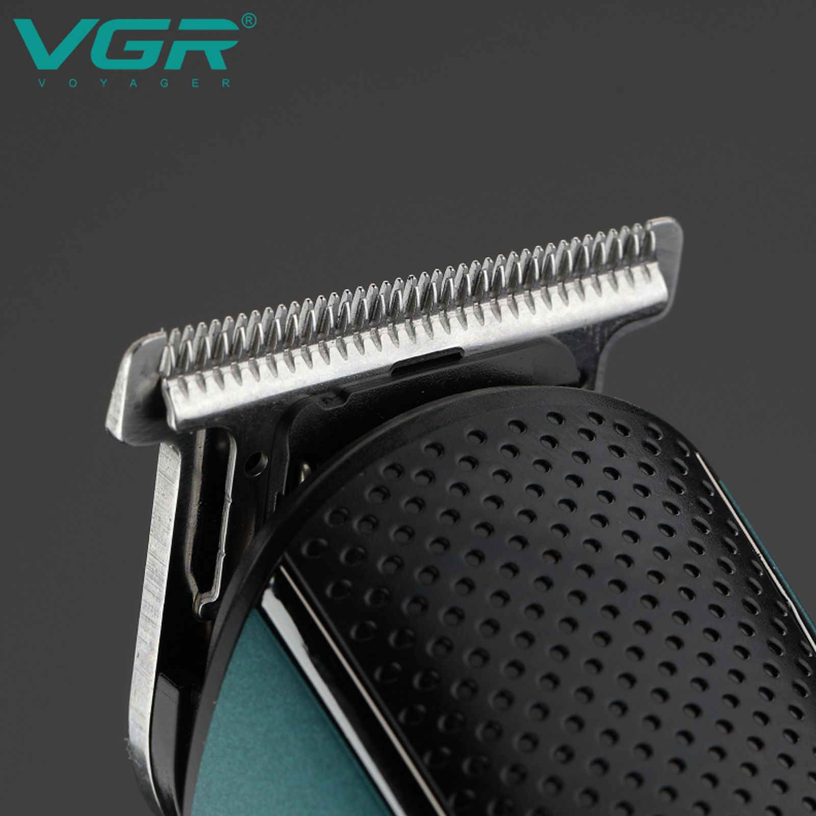 VGR V-176 Rechargeable Cordless Wet & Dry Trimmer for Hair Clipping, Beard, Moustache & Body Grooming with 4 Length Settings for Men (120min Runtime, Adjustable Lock Settings, Green)_6