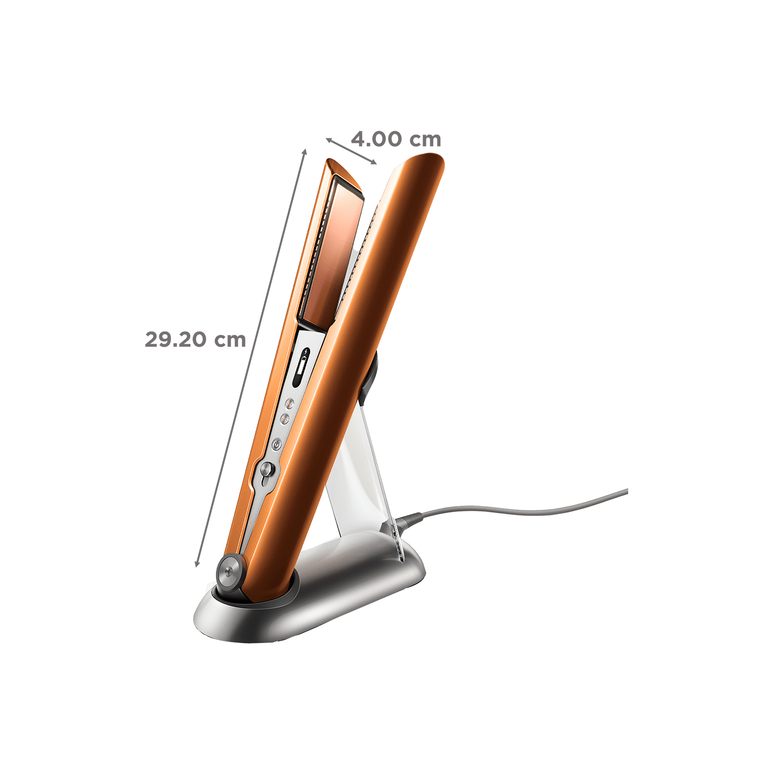 dyson Corrale Rechargeable Hair Straightener with Intelligent Heat Control (Manganese Copper Plates, Bright Copper & Bright Nickel)_2