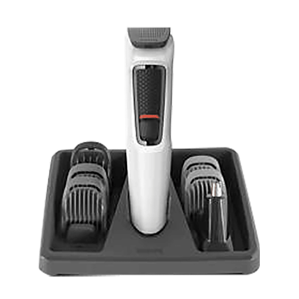 PHILIPS Multigroom Series 3000 7-in-1 Rechargeable Cordless Grooming Kit for Face, Hair and Body for Men (60mins Runtime, Rinseable Attachments, White) PHILIPS Multigroom Series 3000 7-in-1 Rechargeable Cordless Grooming Kit for Face, Hair and Body for Men (60mins Runtime, Rinseable Attachments, White)_7