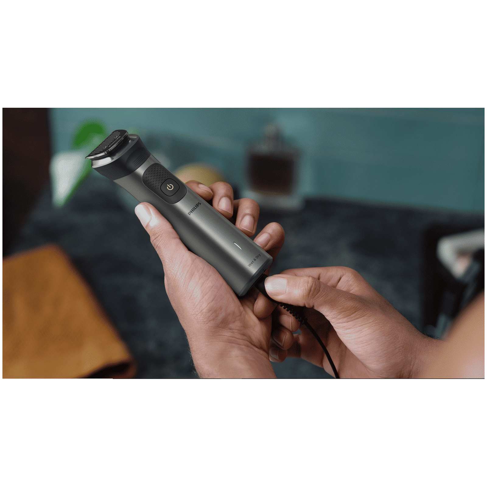 PHILIPS MG7920/65 13-in-1 Rechargeable Cordless Grooming Kit for Face, Head and Body for Men (120mins Runtime, Beard Sense Technology, Grey)_15