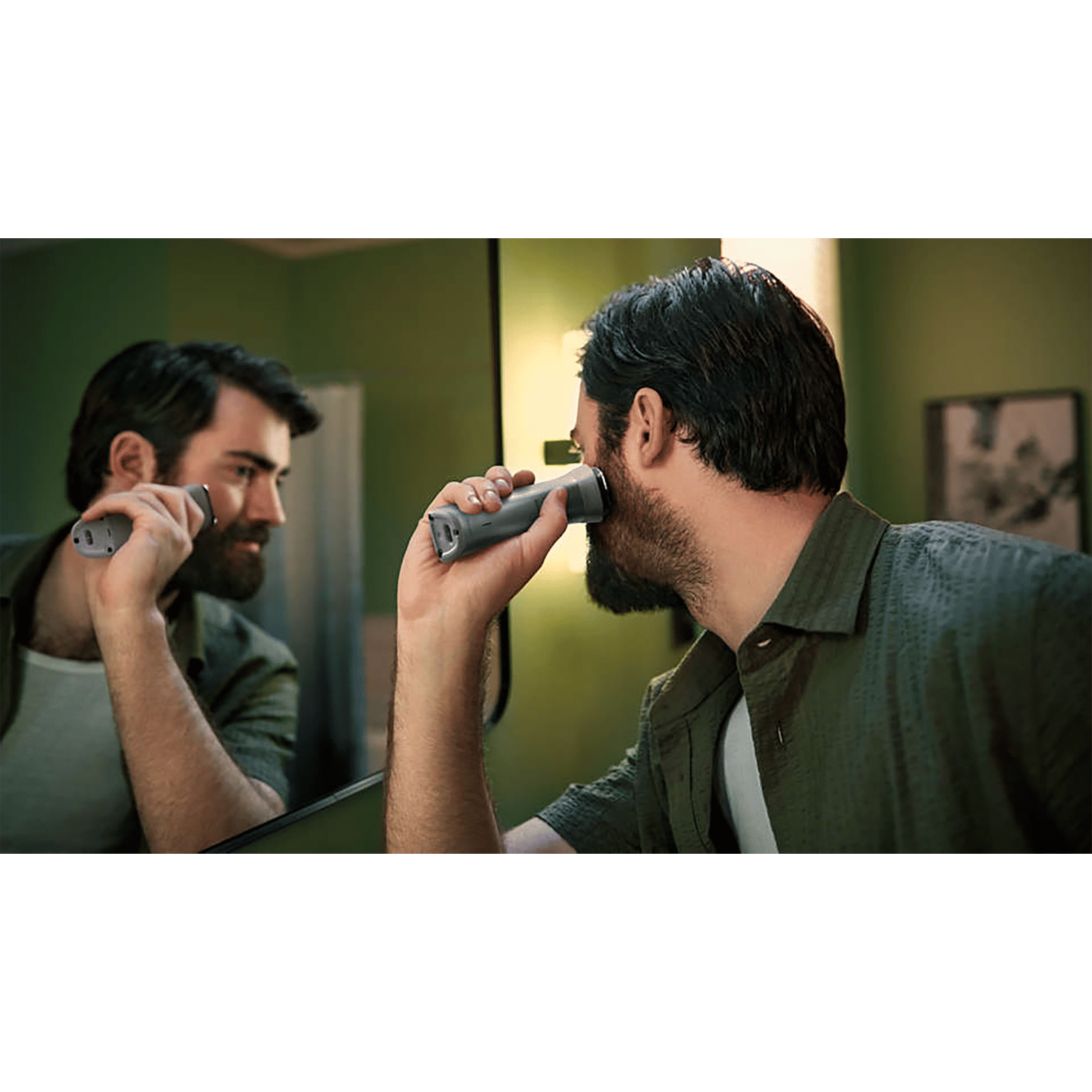 PHILIPS Series 5000 13-in-1 Rechargeable Cordless Grooming Kit for Face, Head and Body for Men (120mins Runtime, Beard Sense Technology, Silver) PHILIPS Series 5000 13-in-1 Rechargeable Cordless Grooming Kit for Face, Head and Body for Men (120mins Runtime, Beard Sense Technology, Silver)_8