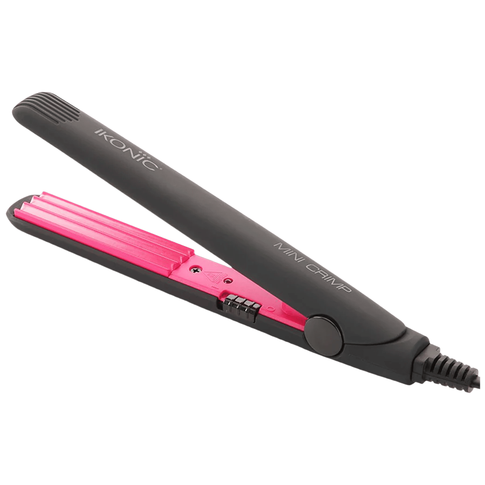 Ikonic Mini Crimper Hair Curler with Power Indicator light (Ceramic Plates, Black & Pink) Ikonic Mini Crimper Hair Curler with Power Indicator light (Ceramic Plates, Black & Pink)_4