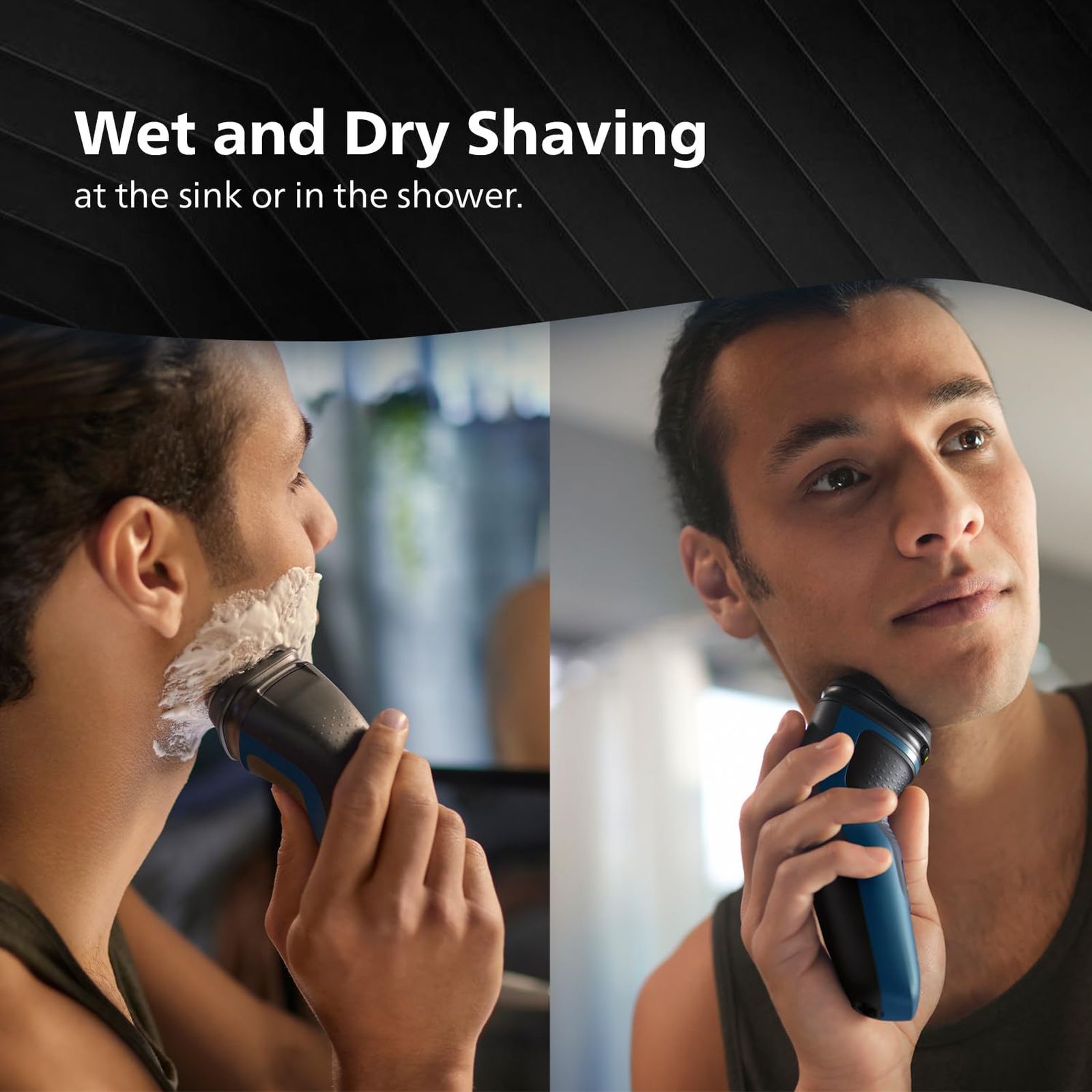 PHILIPS 1000 Series Rechargeable Cordless Shaver for Face for Men (40min Runtime, Fast Charging, Dark Grey) PHILIPS 1000 Series Rechargeable Cordless Shaver for Face for Men (40min Runtime, Fast Charging, Dark Grey)_10