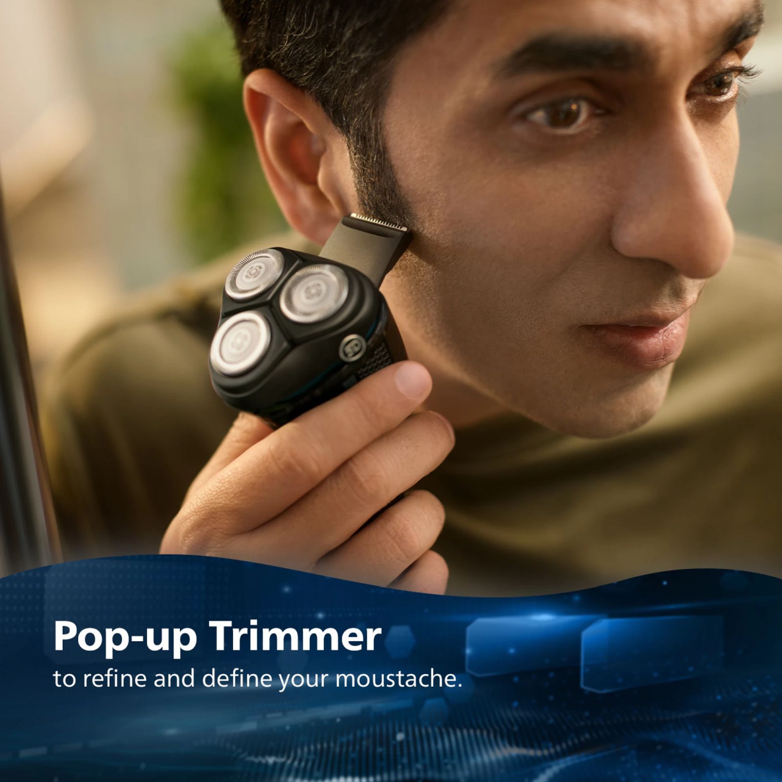 PHILIPS 3000 Series Rechargeable Cordless Shaver for Face for Men (60min Runtime, Skin Protect Technology, Black Silver) PHILIPS 3000 Series Rechargeable Cordless Shaver for Face for Men (60min Runtime, Skin Protect Technology, Black Silver)_8