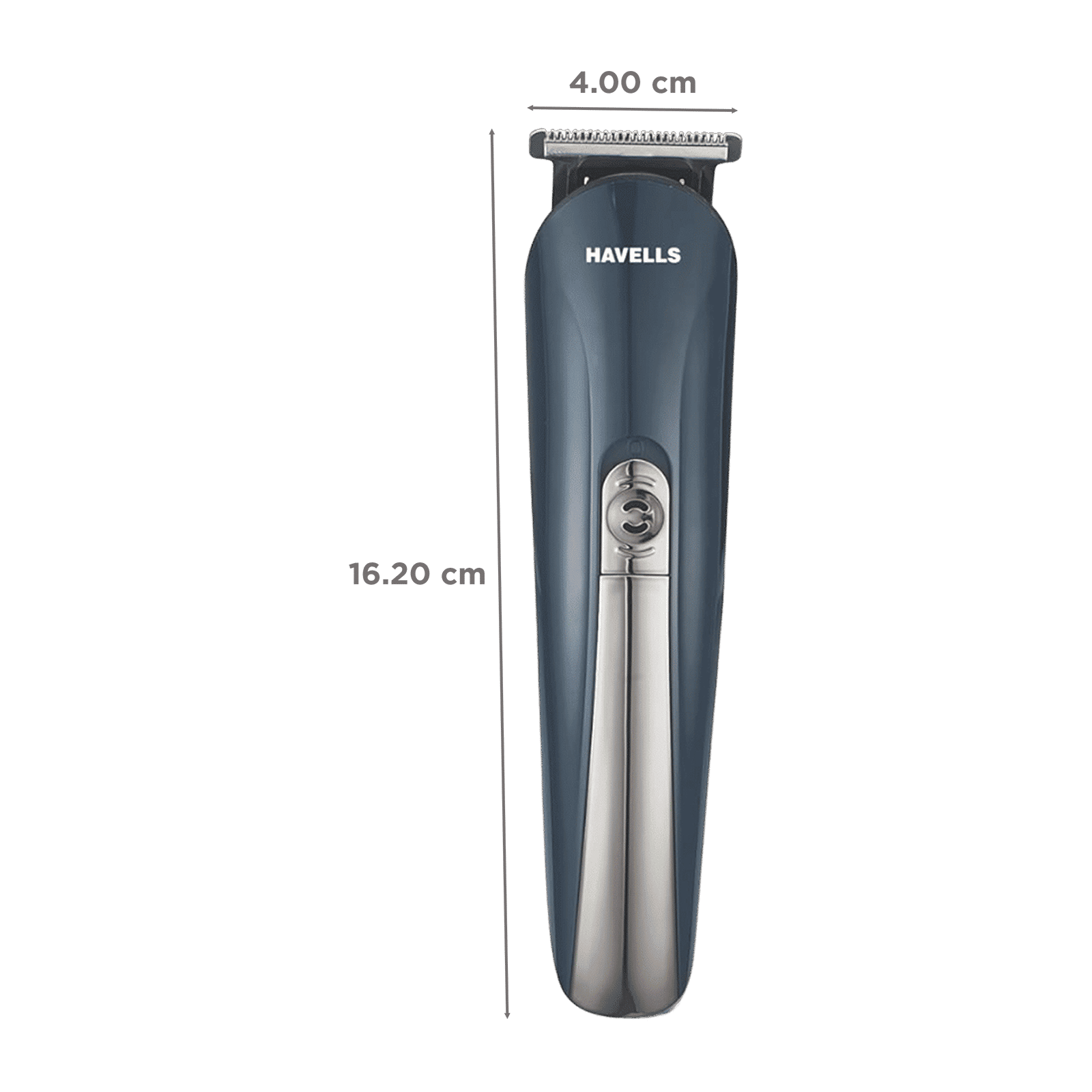 HAVELLS Alpha 12-in-1 Rechargeable Cordless Dry Trimmer for Beard, Body & Hair with 8 Length Settings for Men (120mins Runtime, Fast Charging, Blue) HAVELLS Alpha 12-in-1 Rechargeable Cordless Dry Trimmer for Beard, Body & Hair with 8 Length Settings for Men (120mins Runtime, Fast Charging, Blue)_2