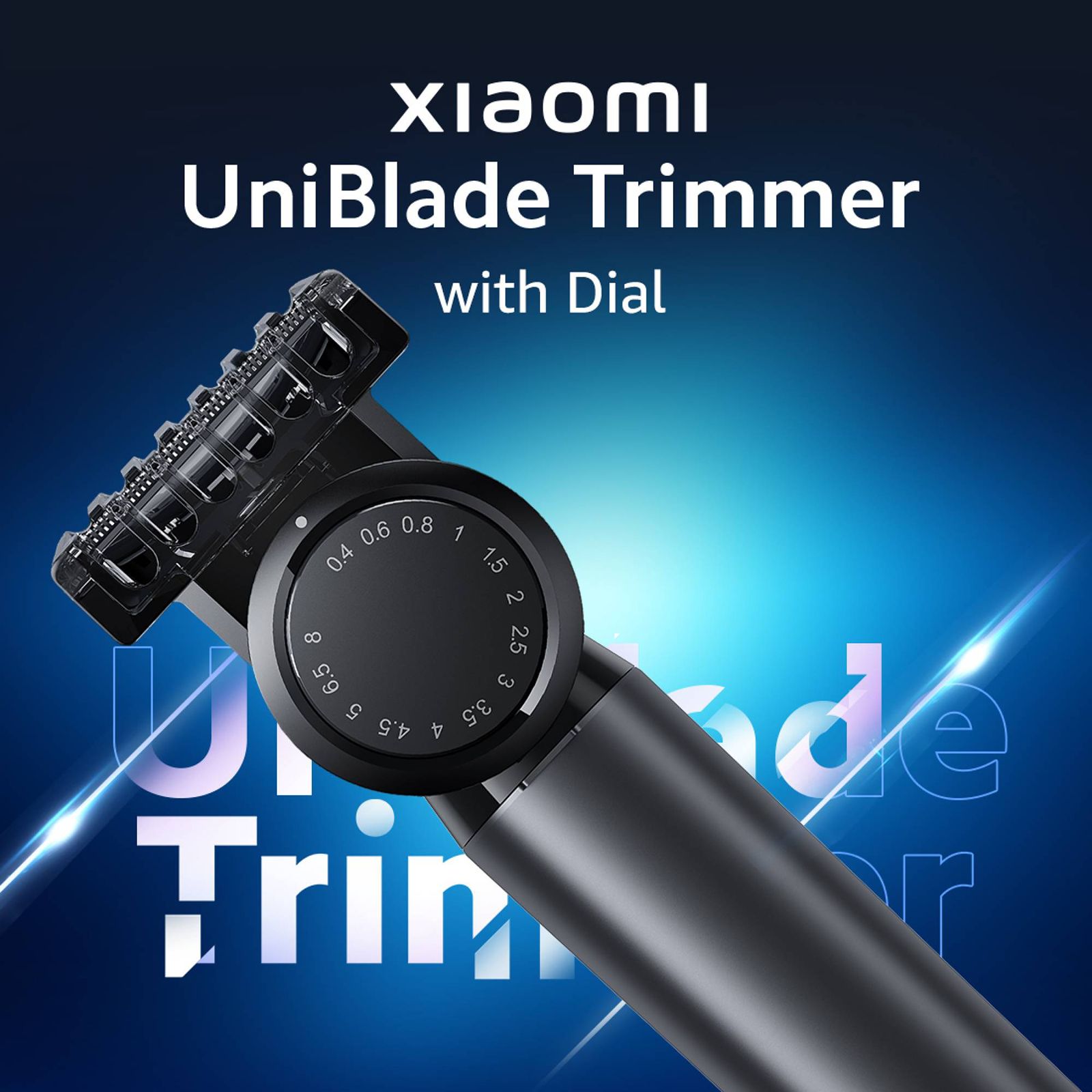Xiaomi X300 Rechargeable Cordless Wet and Dry Trimmer for Beard and Body with 14 Length Settings for Men (60mins Runtime, Fast Charging, Black)_3